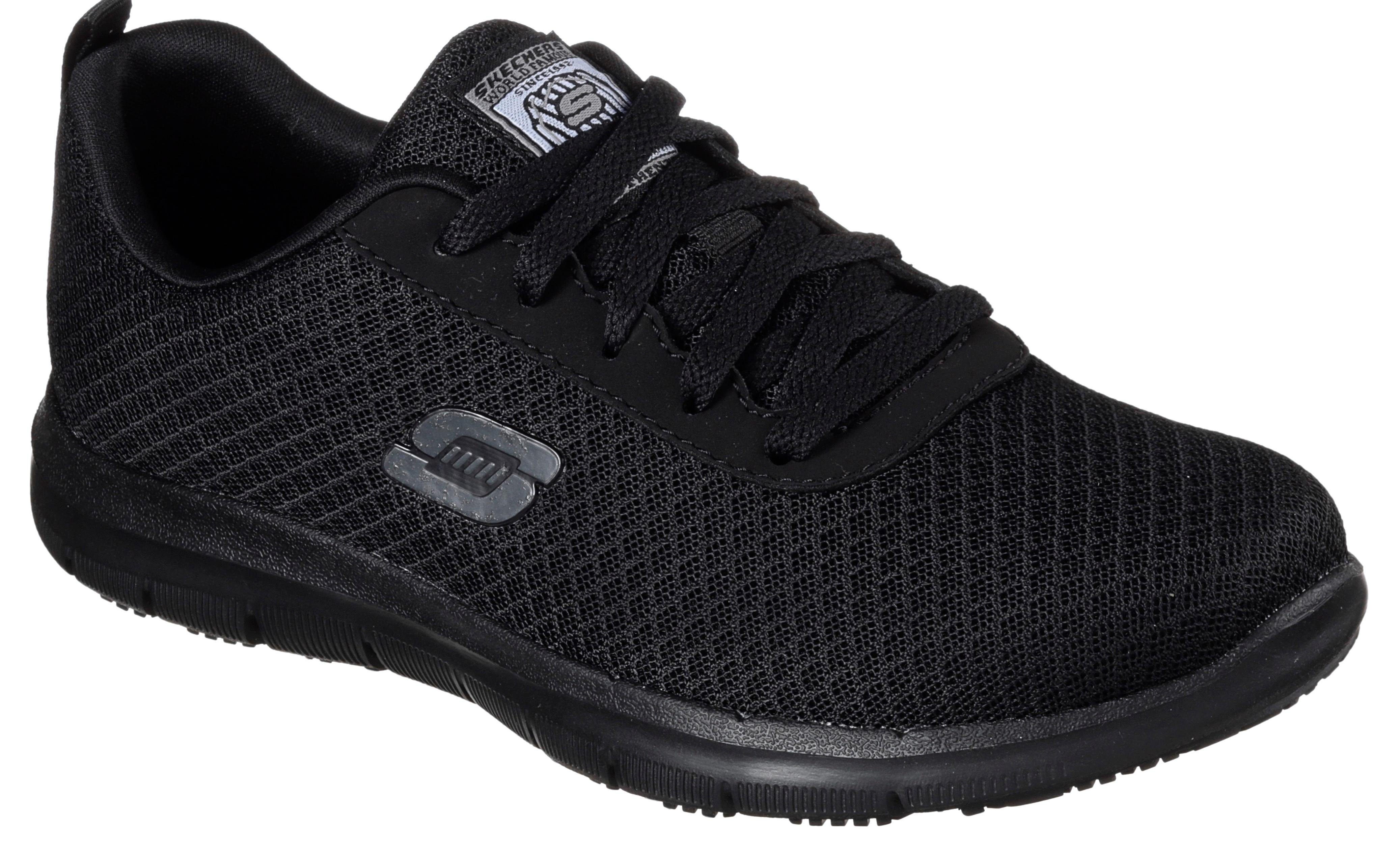 Skechers Ghenter-Bronaugh Schnürschuh Berufsschuh mit schwarz Foam Innensohle Skechers bequemer Memory