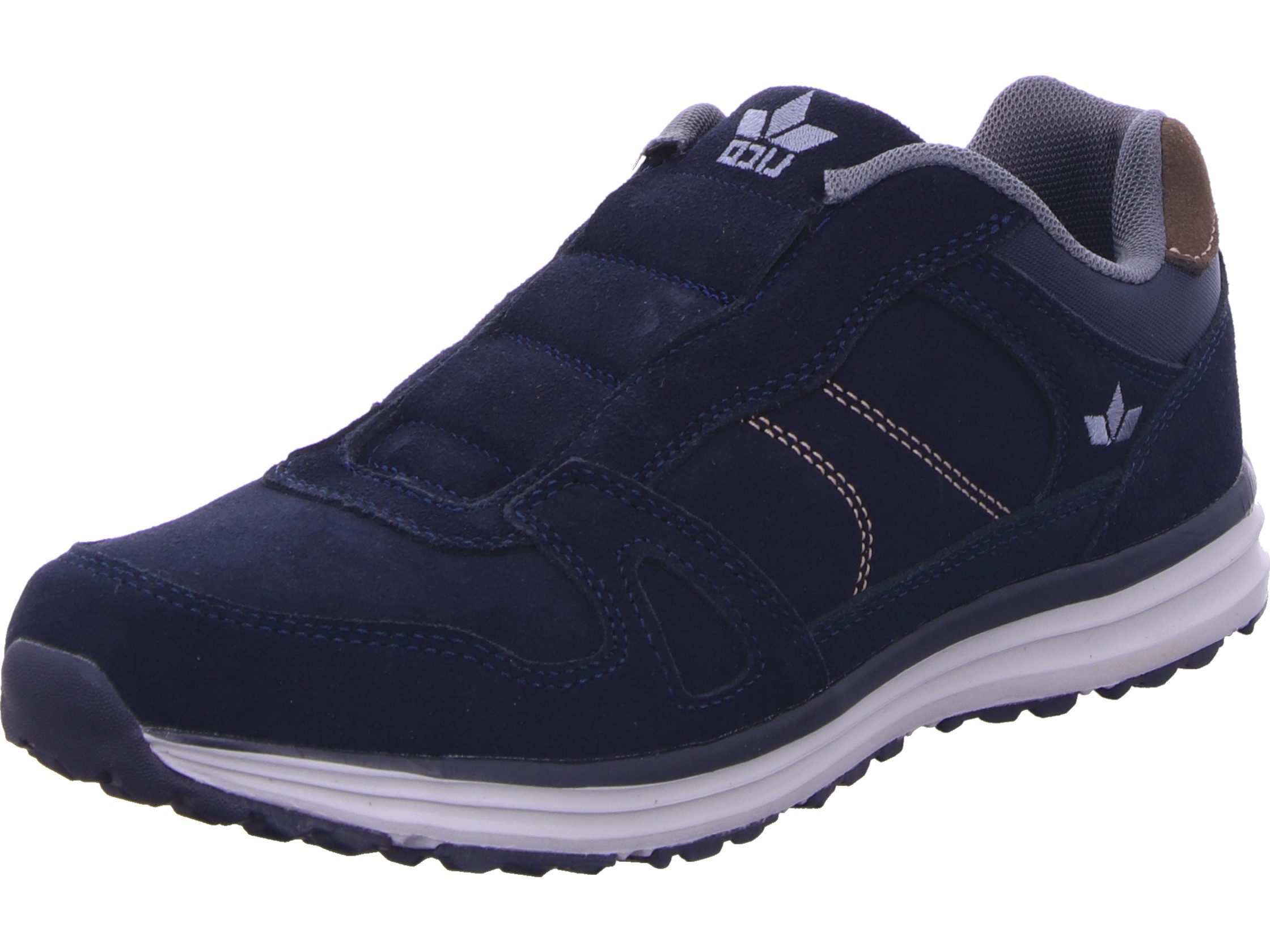 Lico Herren Ron Sneaker – Bequemer Schlupfschuh Aus Veloursleder