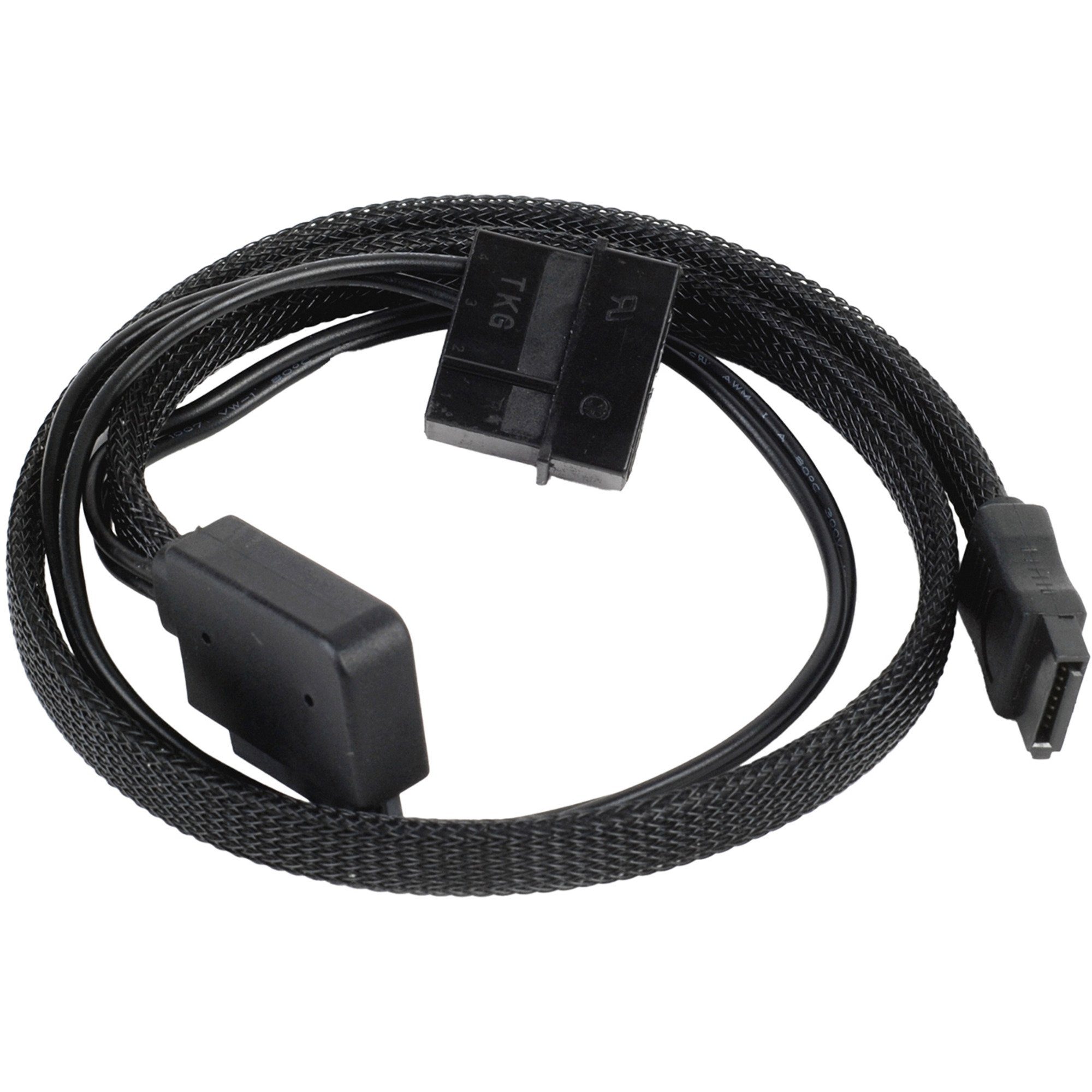 SilverStone Adapterkabel SST-CP10, 1x 4-Pin-5,25" Computer-Kabel