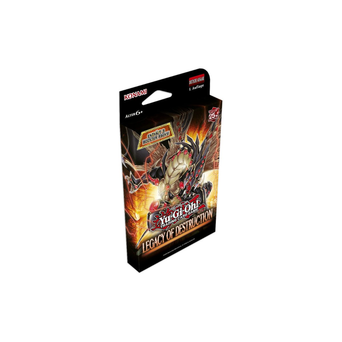 Konami Spiel Yu-Gi-Oh - 25th Anniversary Legacy of Destruction Tuckbox - deutsch -