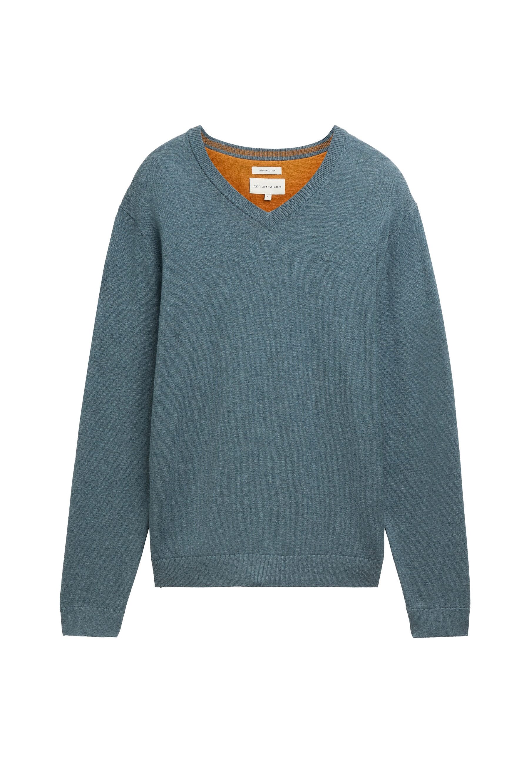 TOM TAILOR Strickpullover Pullover Strickpullover V-Neck günstig online kaufen