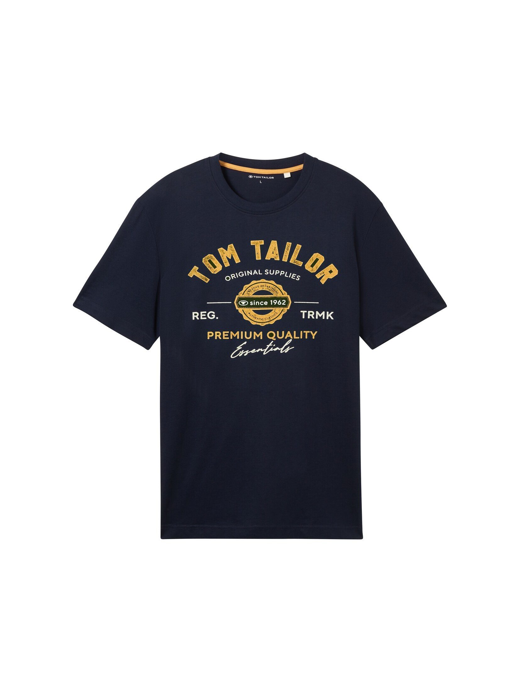 TOM TAILOR T-Shirt T-Shirt mit Logo-Print günstig online kaufen