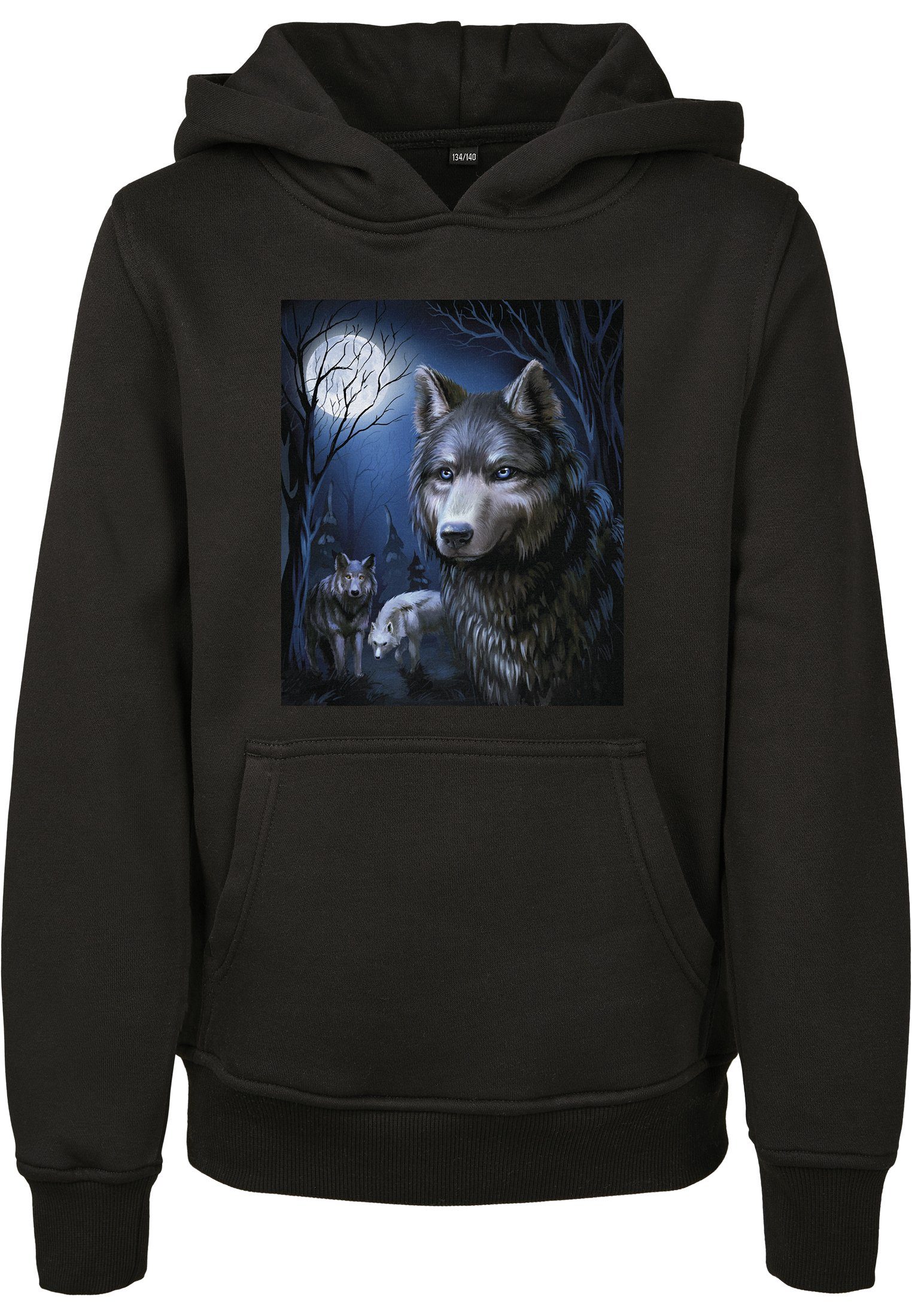 MisterTee Hoodie Kinder Kids Wolf Hoody (1-tlg) | Sweatshirts