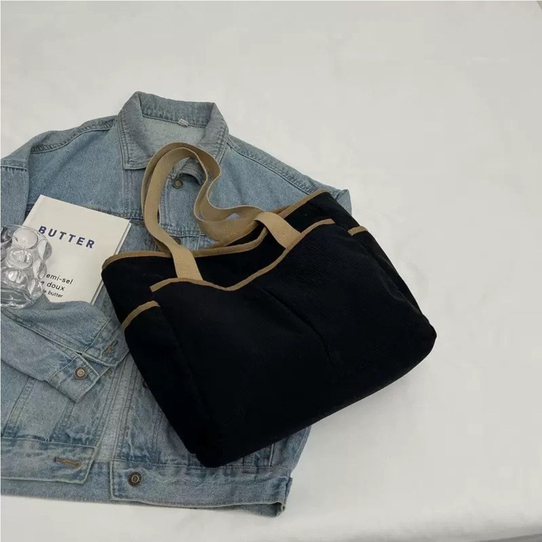 HoyoLee Handels GmbH Umhängetasche Damen Schultertasche Freizeit, Vielseitig, Große Kapazität Tote Bag