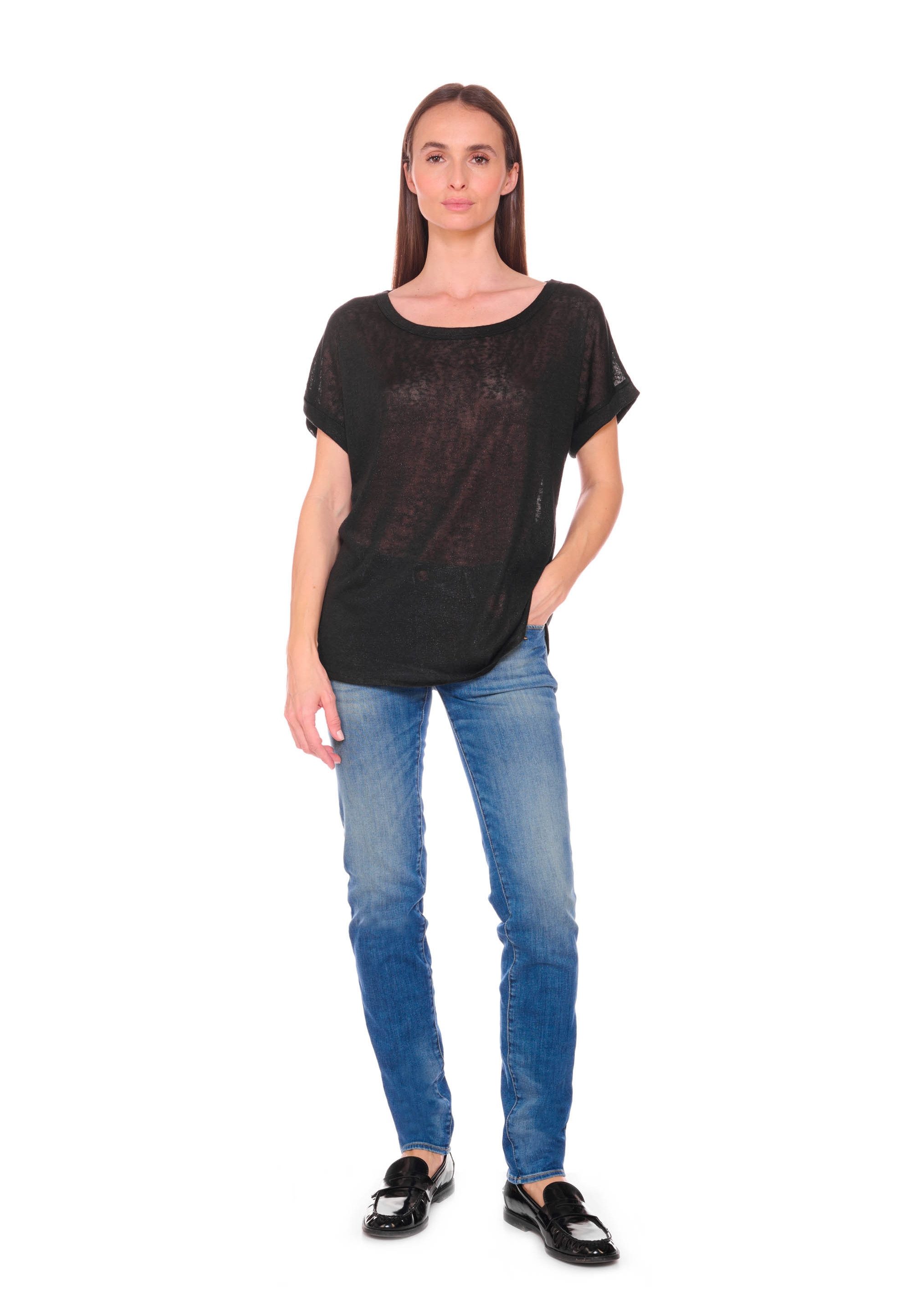 Le Temps Des Cerises T-Shirt PATRUL mit dezentem Muster