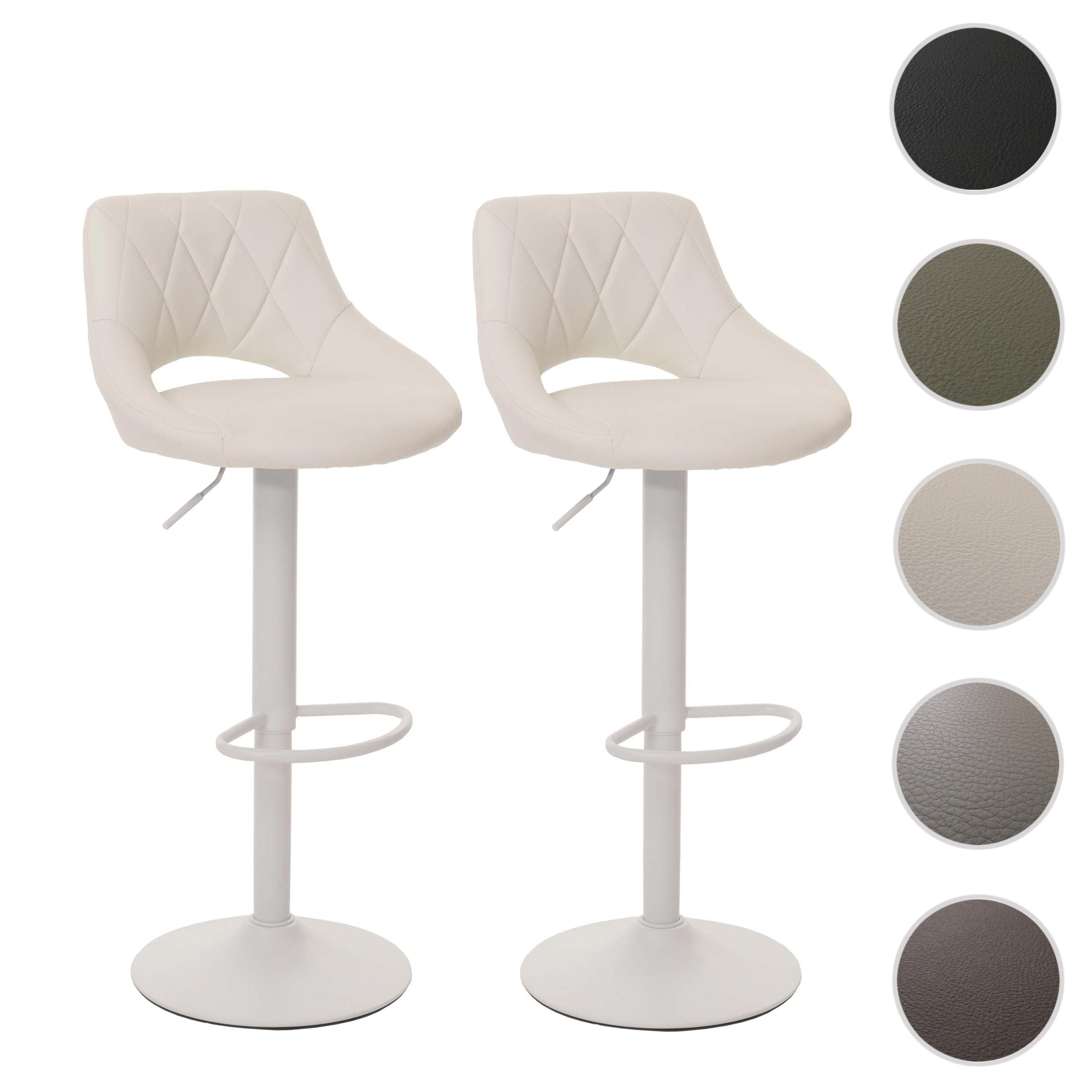 MCW Barhocker MCW-N64-2 (Set, 2er), Einfarbiges Design