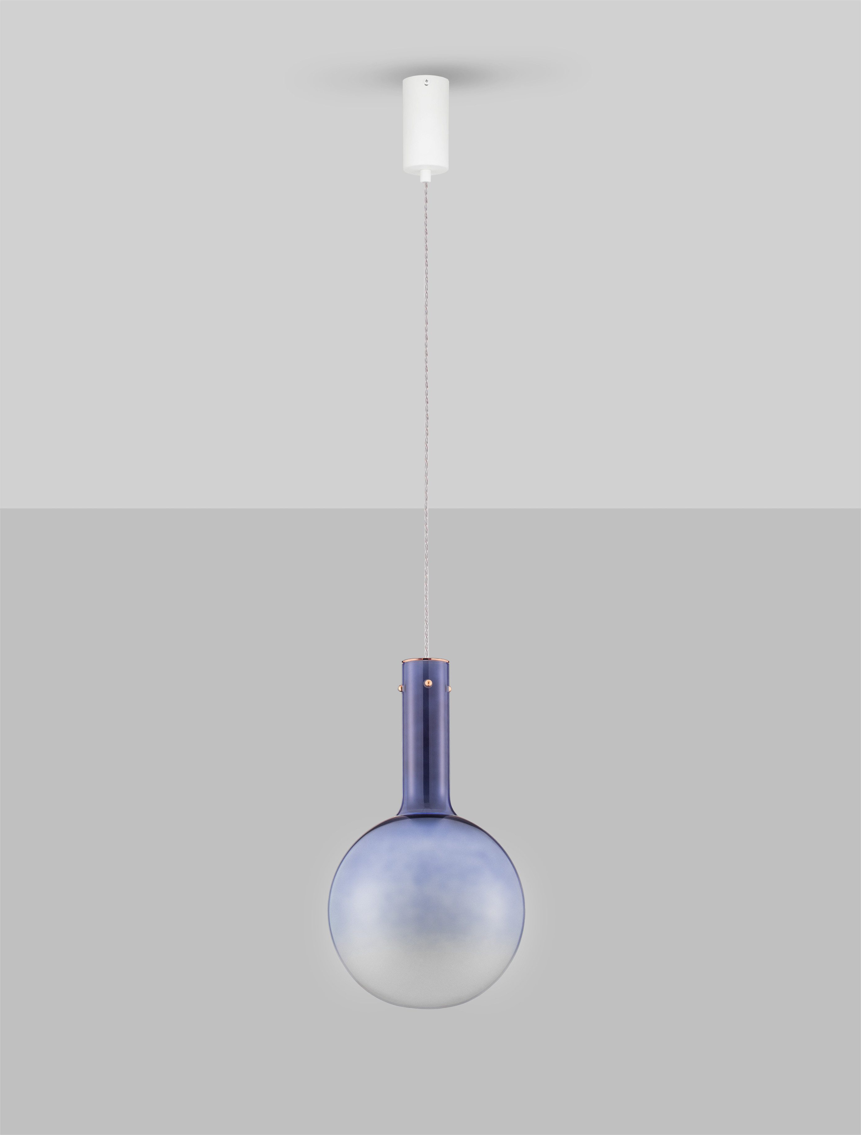 Nova Luce Pendelleuchte NOSTOS, LED fest integriert, Warmweiß