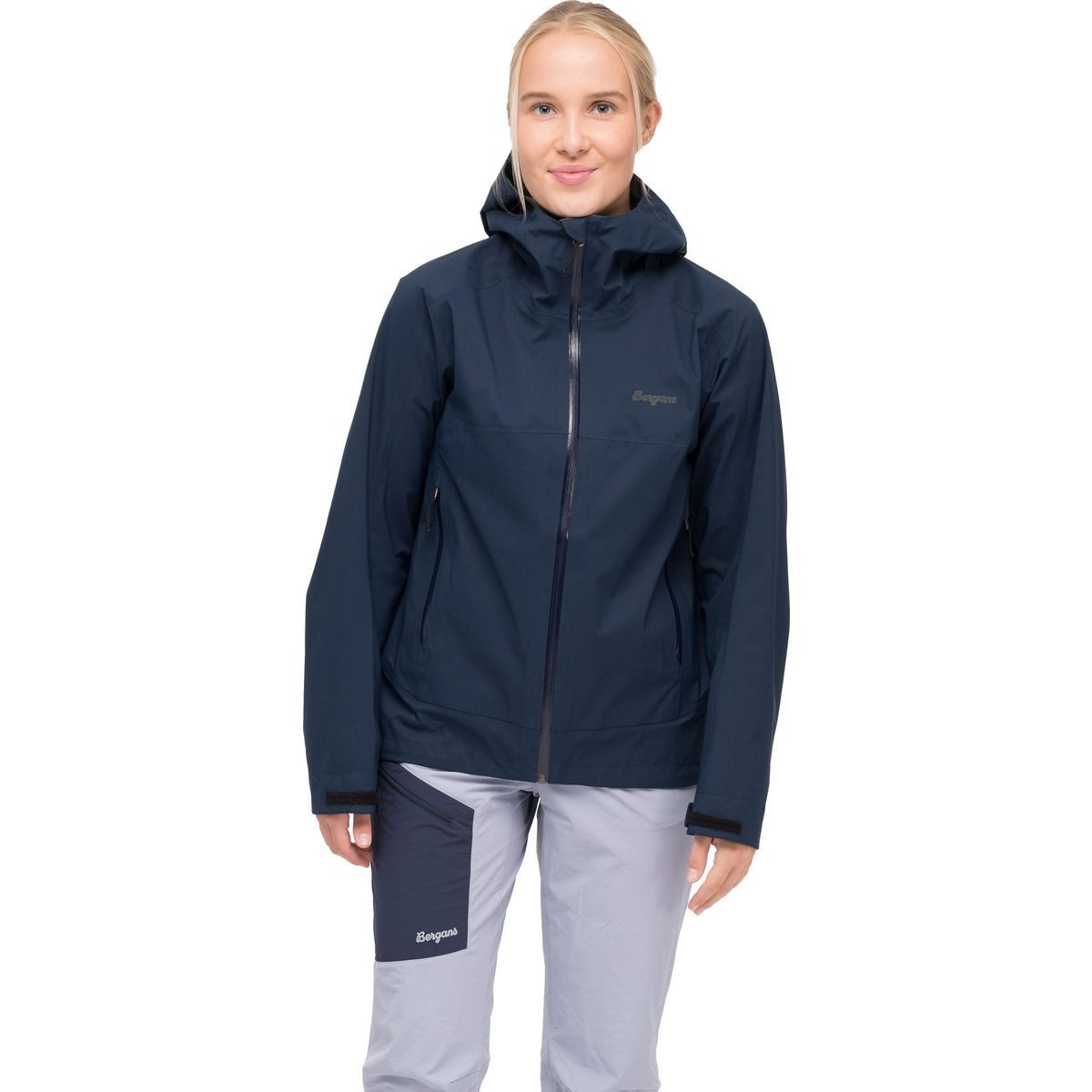 Bergans Outdoorjacke Vaagaa Allround 3L Shell Jacket Women Wind- und wasserdichte Damen-Shelljacke mit hoher Atmungsaktivität