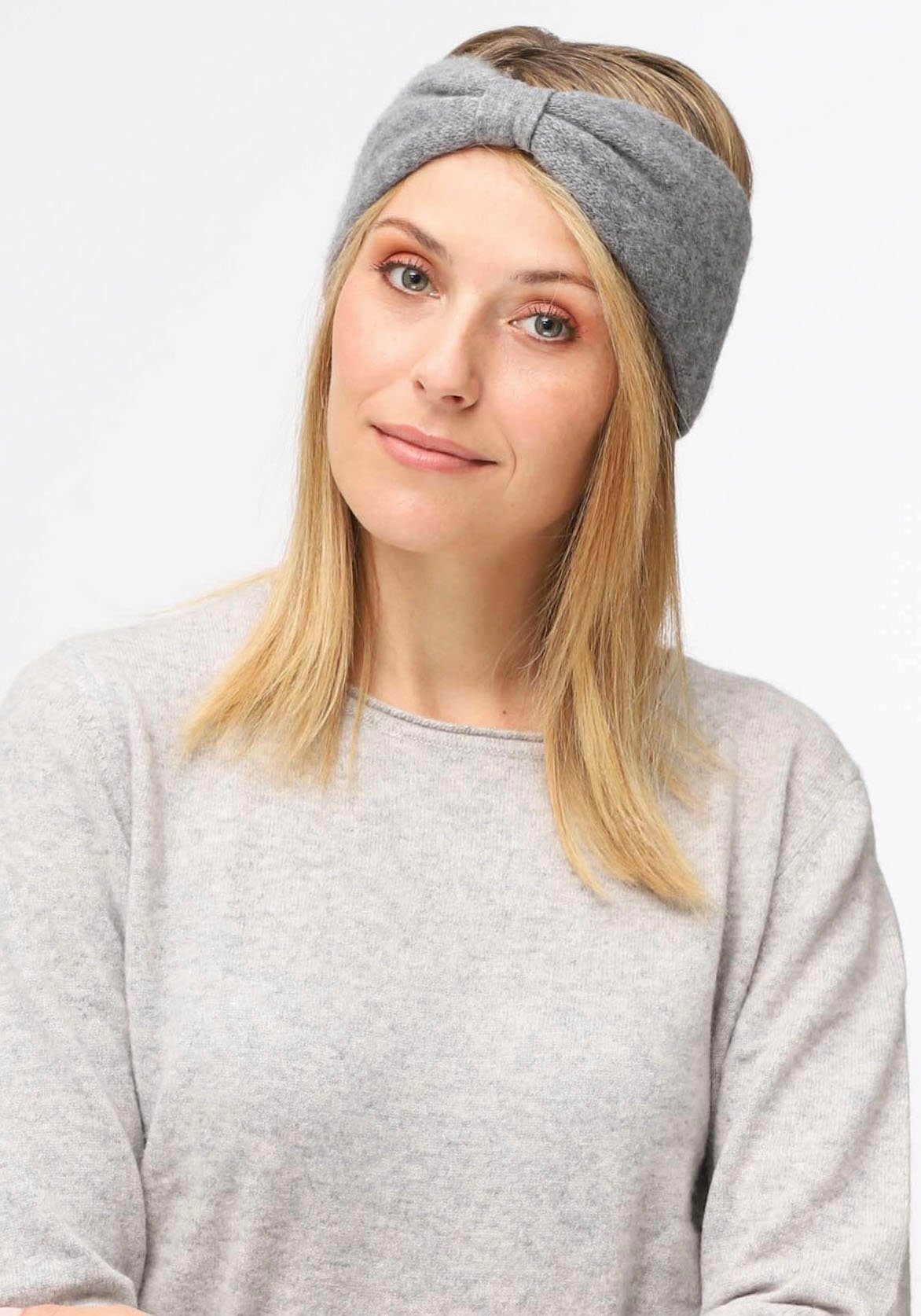 Zwillingsherz Stirnband Cashmere, Feinstrick günstig online kaufen