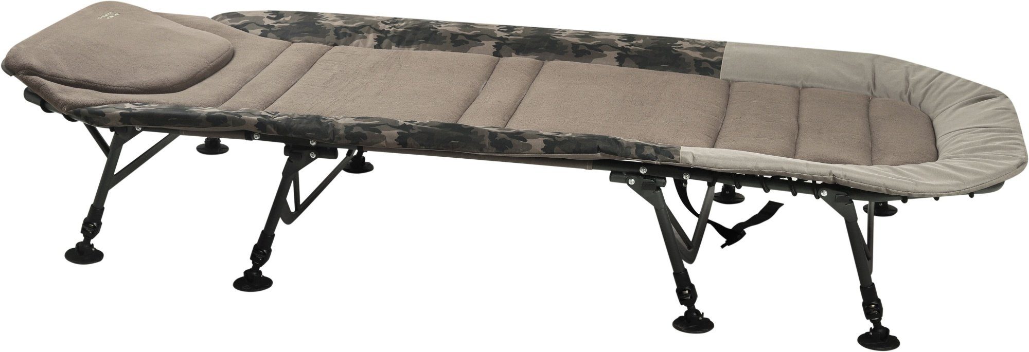 MK Angelsport Angelliege Angelliege 8-Bein Fort Knox X-Flat Camo kompakt