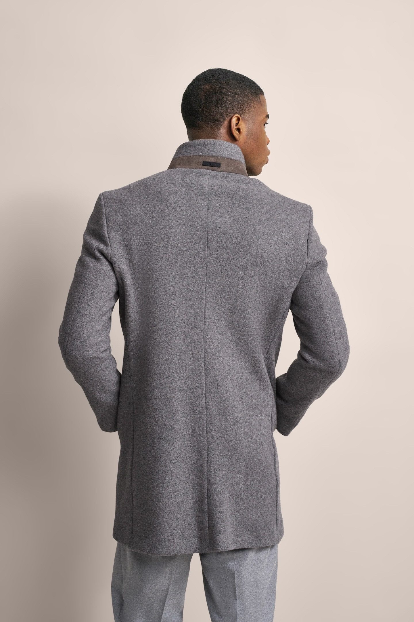 bugatti Kurzmantel aus einer Kaschmir-Wollqualität günstig online kaufen