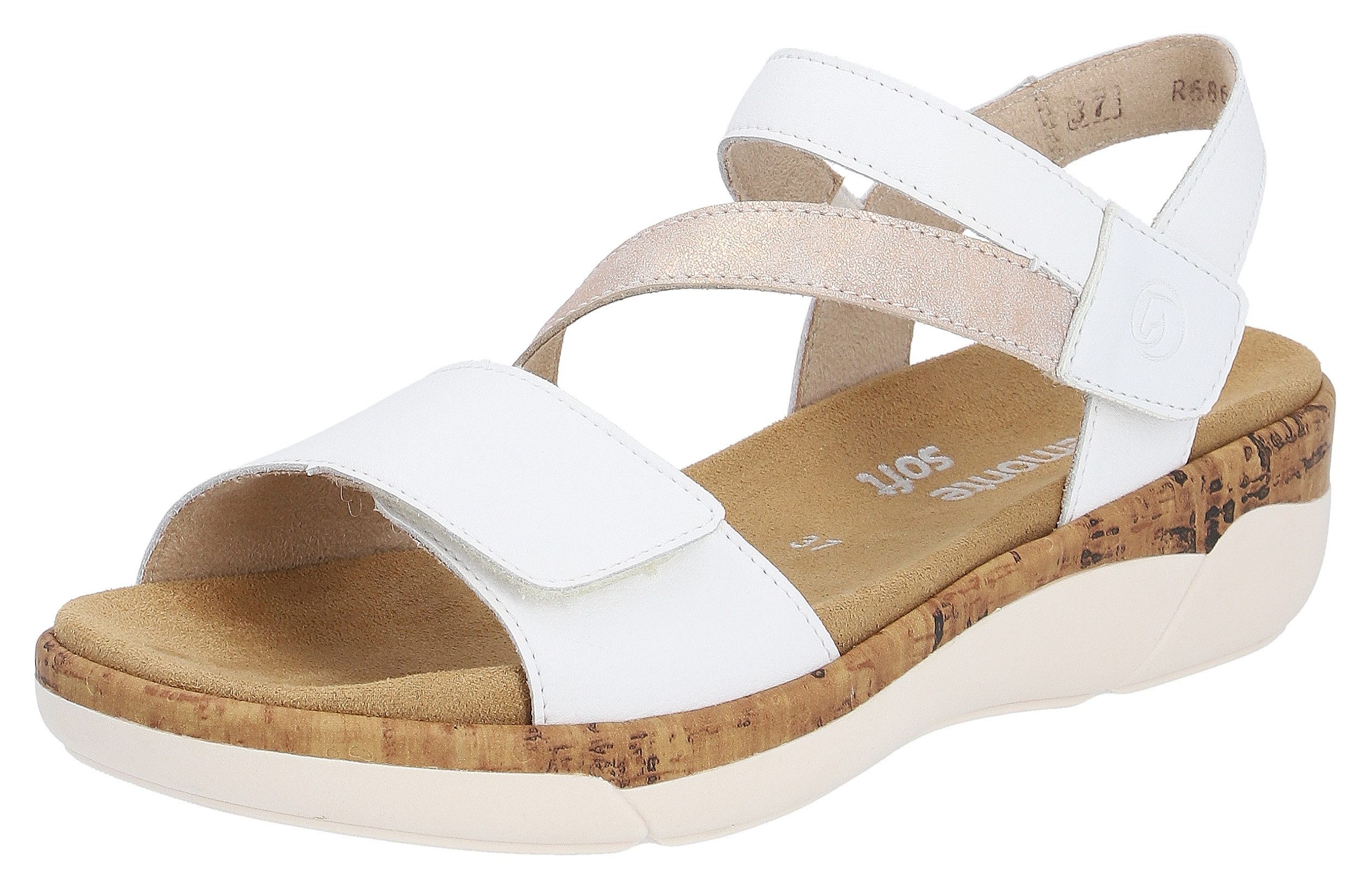 Remonte Keilsandalette, Sommerschuh, Klettschuh, Riemchensandale mit günstig online kaufen