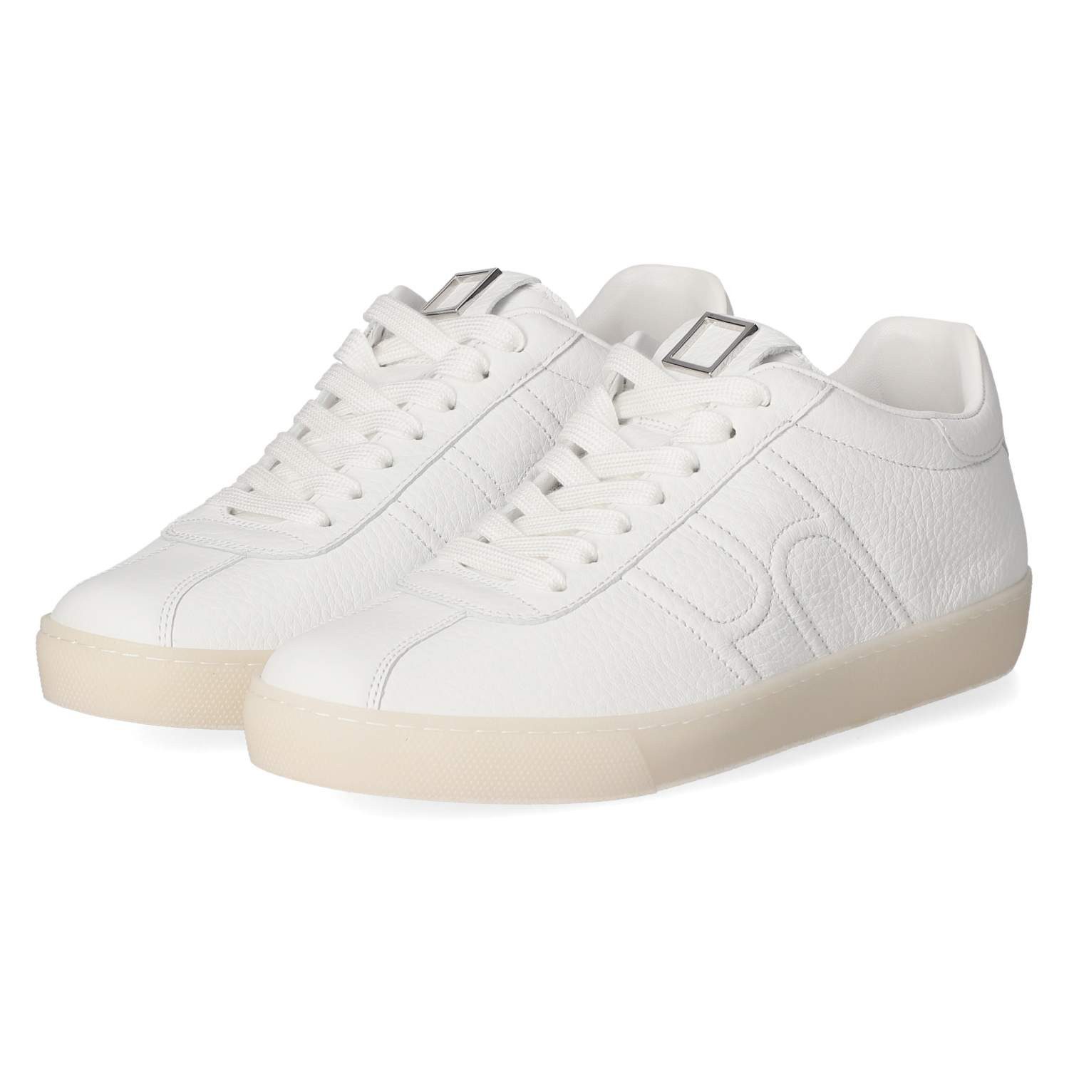 Högl Högl 11003160200 Damen Glattleder weiss Schnürschuh