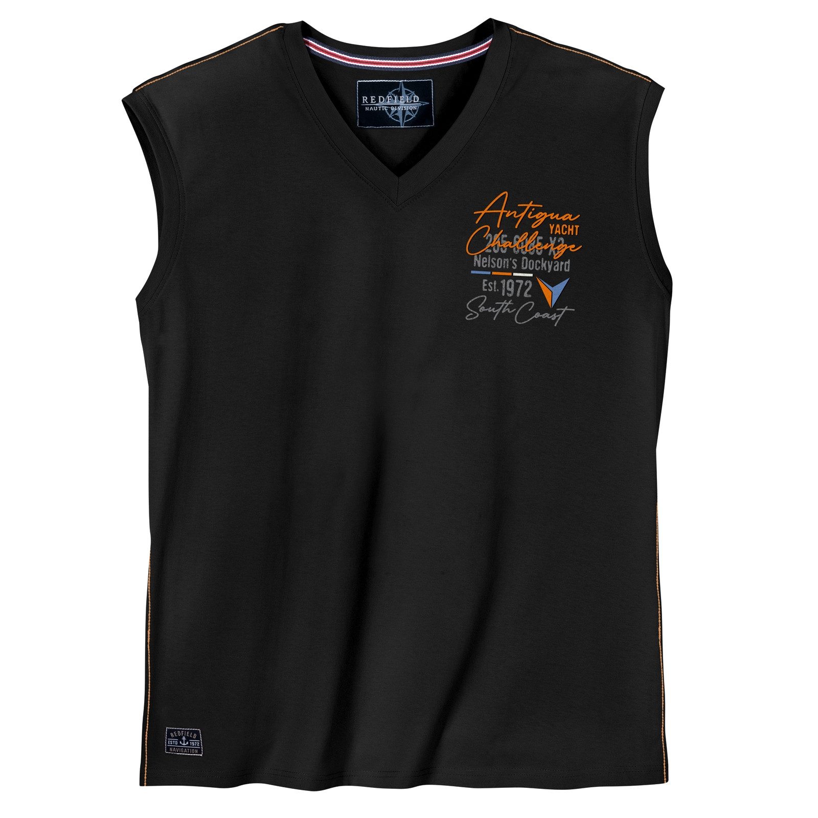 redfield Muscleshirt Muscleshirt von Redfield in großen Größen, schwarz günstig online kaufen