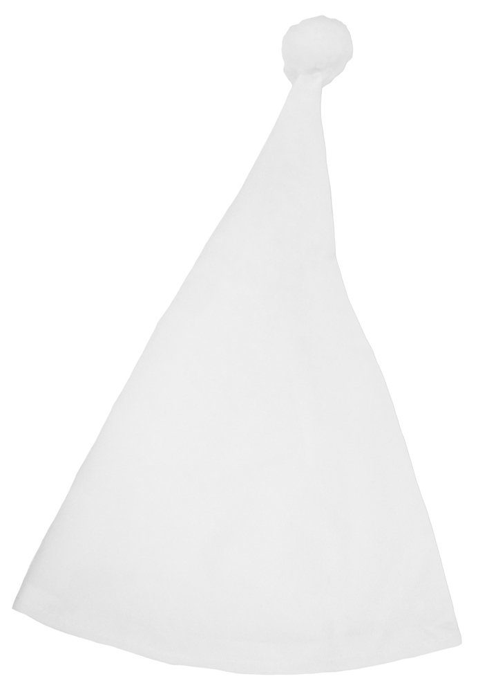 Das Kostümland Kostüm 10er Set Schlafmütze mit Bommel - Weiß, Zubehör K günstig online kaufen