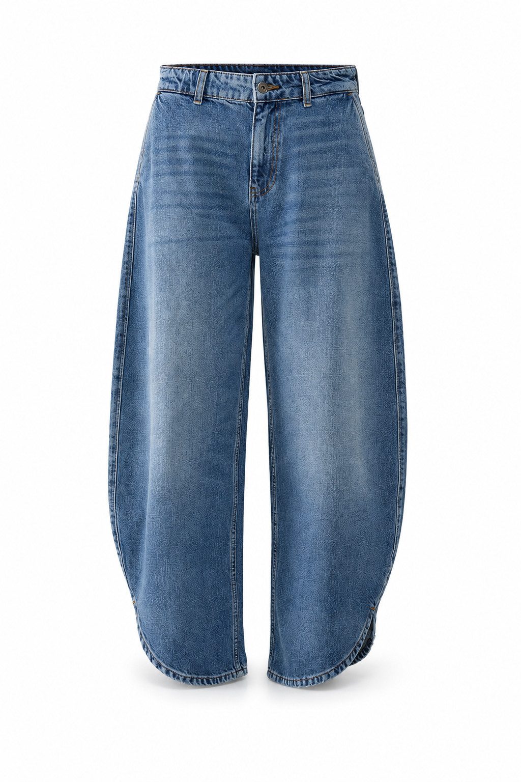 Liu Jo Stoffhose PANT.BALLOON SPLITS H.W. - High Waist Balloon Jeans