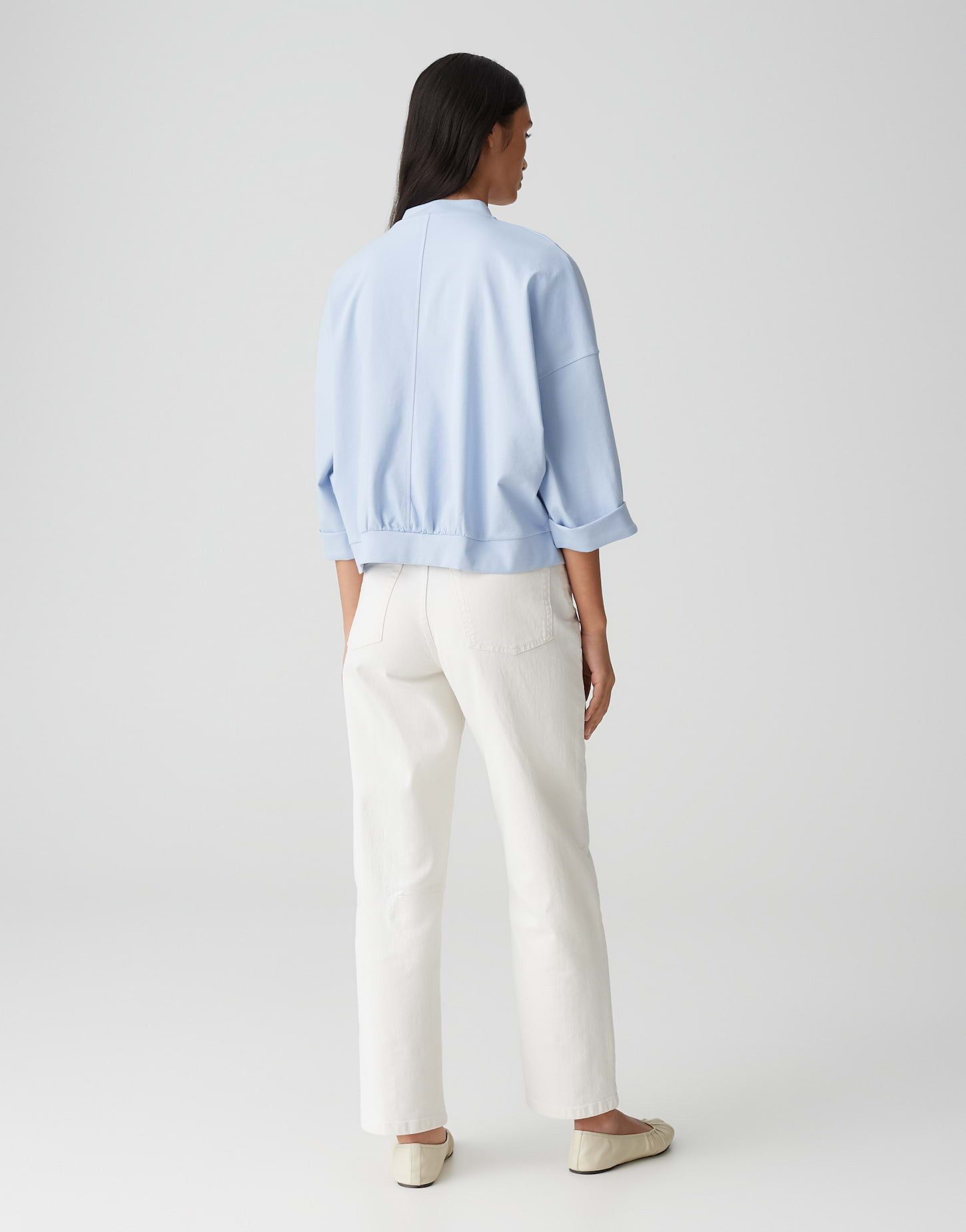 OPUS Sweater GOPTA Loose im angesagten Blouson Look