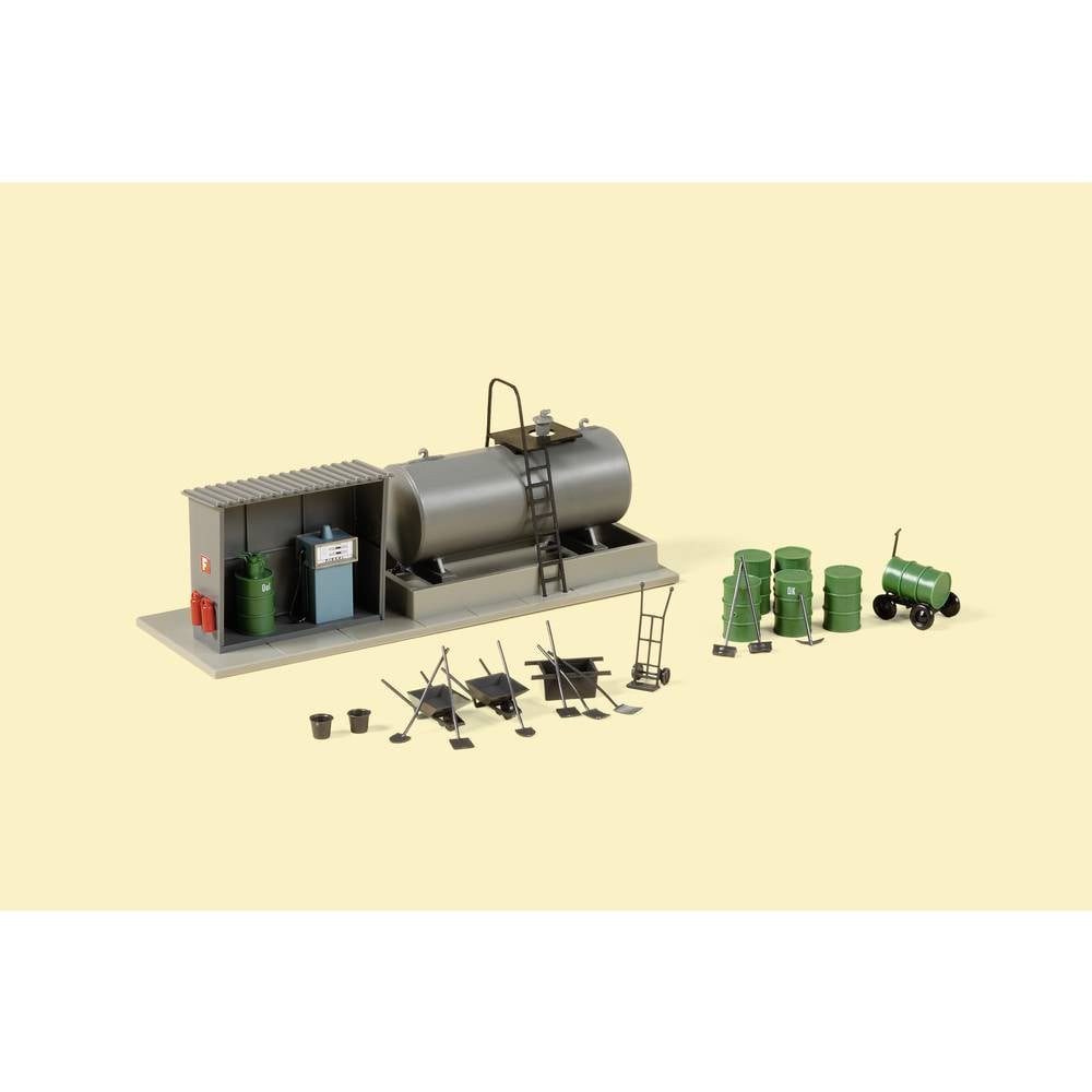 Auhagen Modelleisenbahn-Set H0 Kleinlok-Tankstelle 11469