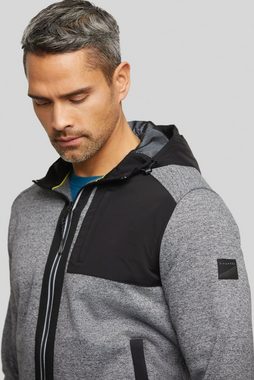 bugatti Sweatjacke mit Kapuze