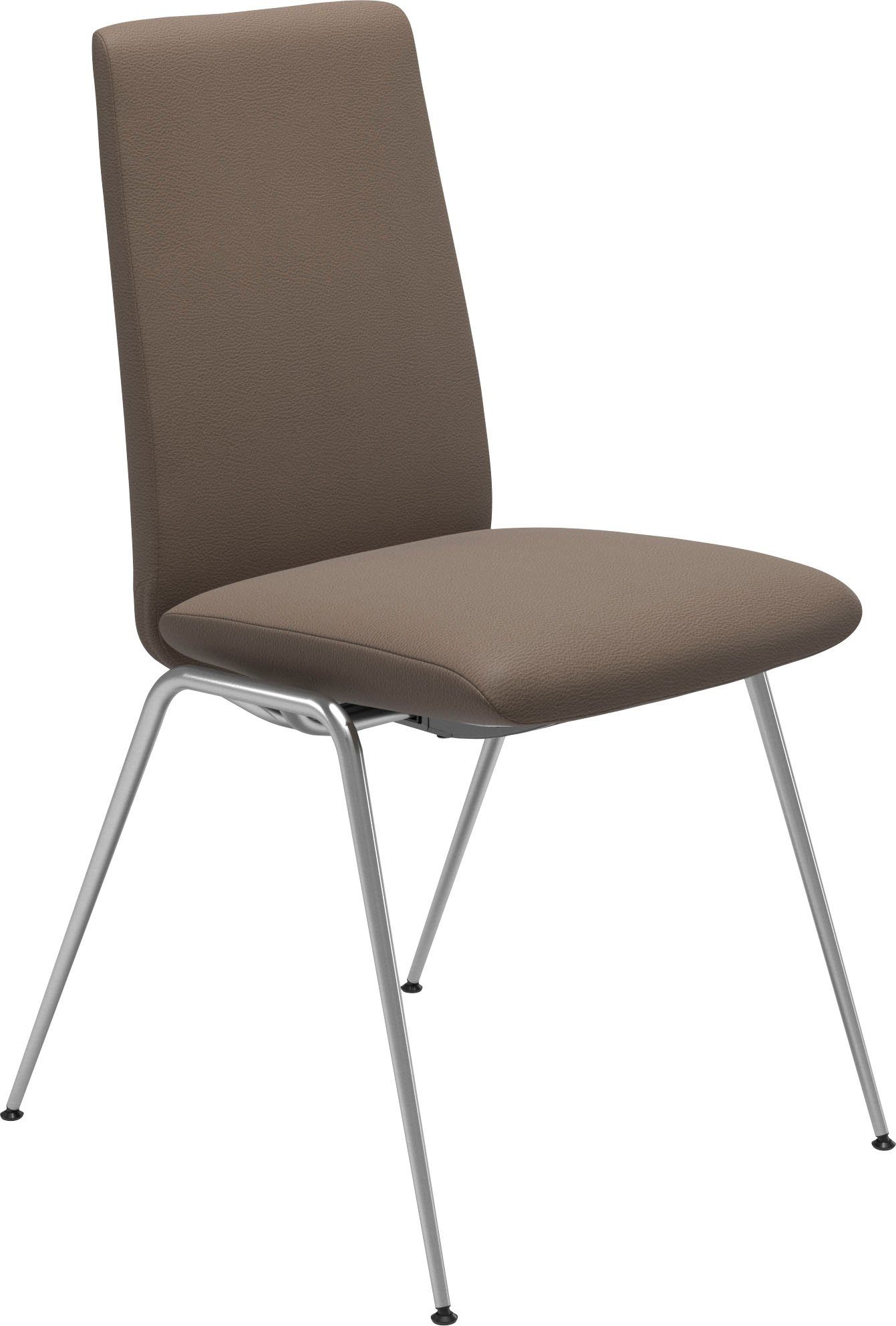 M, Laurel, Stahl Chrom Stressless® Beinen mit in aus Back, Polsterstuhl glänzend Low Größe