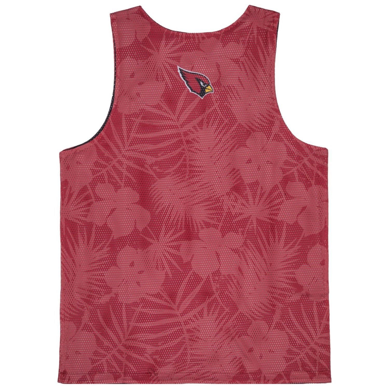 Reversible Forever Arizona NFL Cardinals Floral Collectibles Muskelshirt