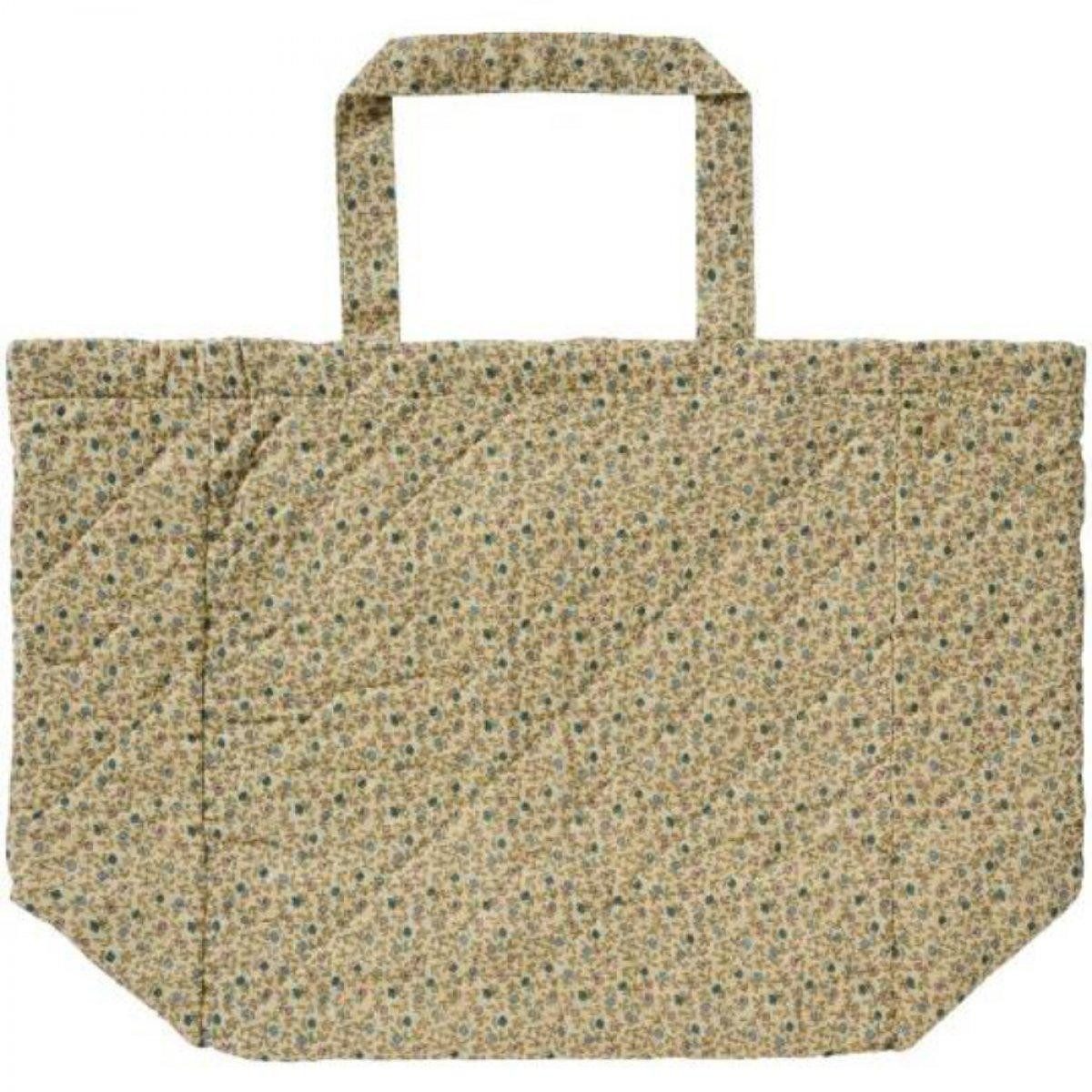 Ib Laursen Einkaufskorb Ib Laursen Tasche Creme Blumen (45cm)