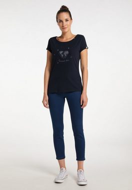 Ragwear T-Shirt FLORAH HEART ORGANIC Nachhaltige & vegane Mode Damen