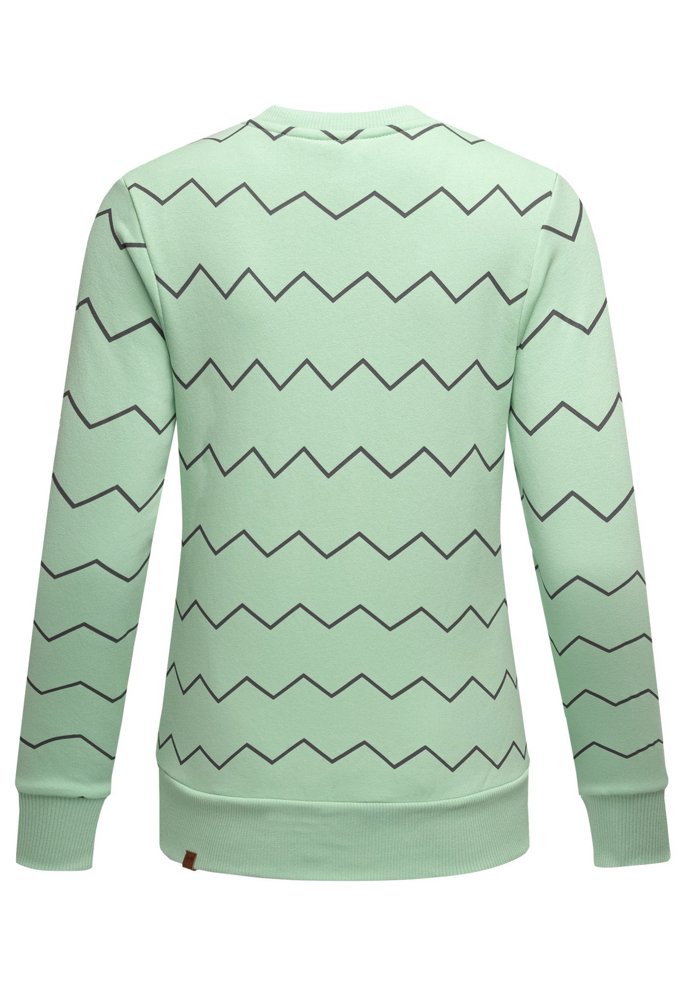 REPUBLIX Sweatshirt Keira Damen Kapuzenpullover Print Sweatjacke Pullover H günstig online kaufen