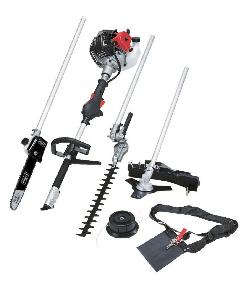 Scheppach Akku-Heckenschere 4in1 Multigartengerät MFG320-4 Multifunktionsgerät