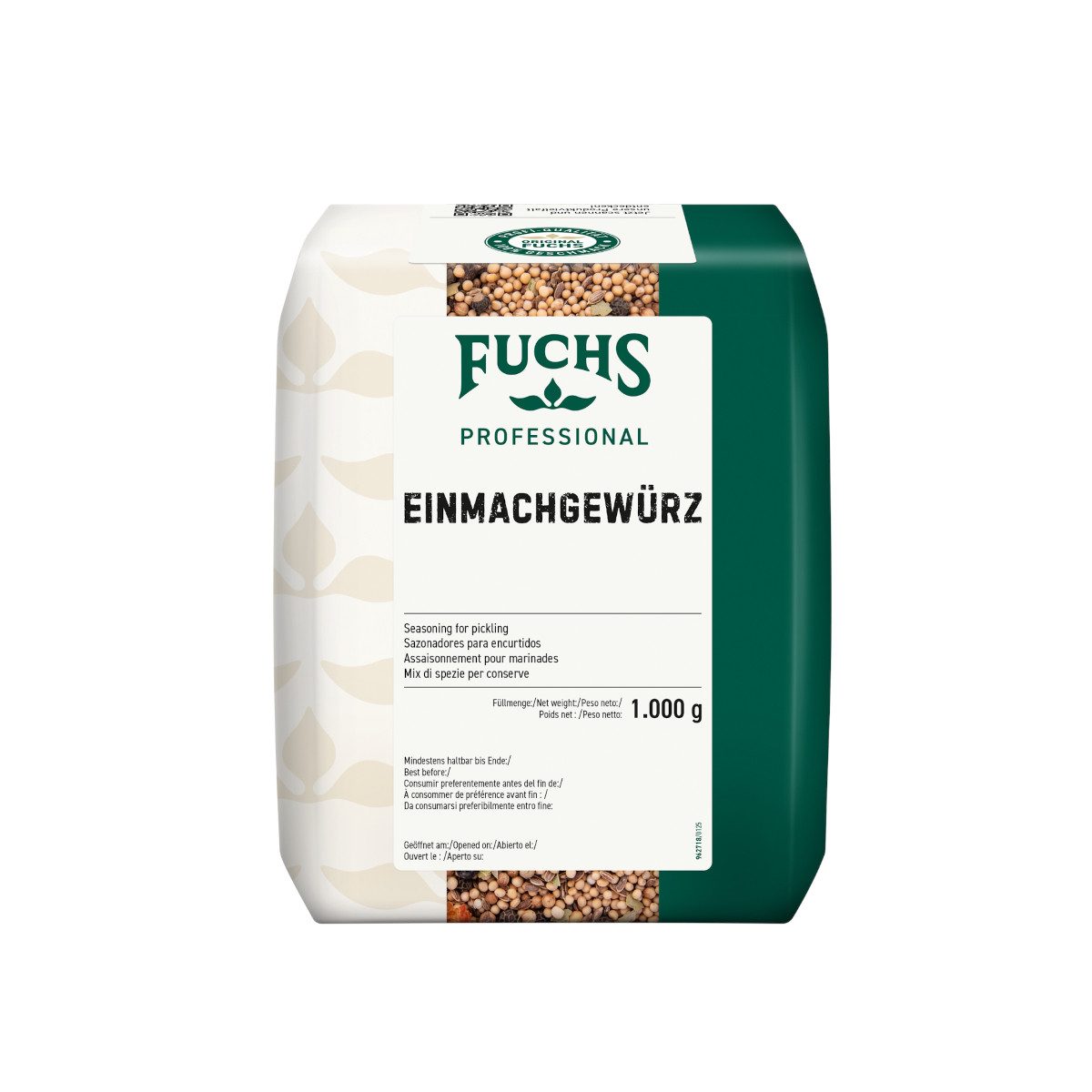 Fuchs Foodservice Gewürz, Fuchs Professional Einmachgewürz Kloster Mischung Großgebinde 1000g