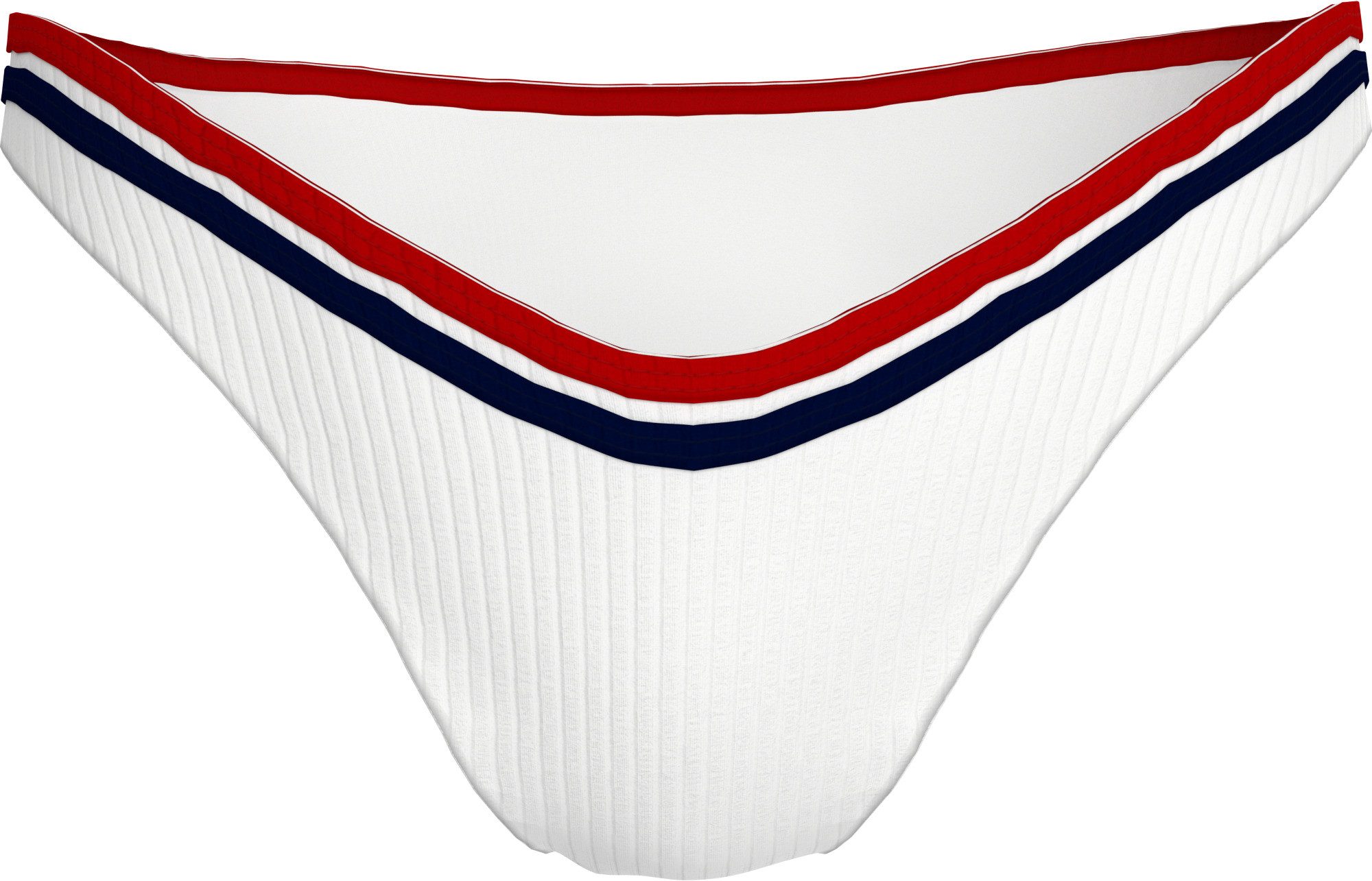 Tommy Hilfiger Swimwear Bikini-Hose HIGH LEG CHEEKY mit farbigen Bändern