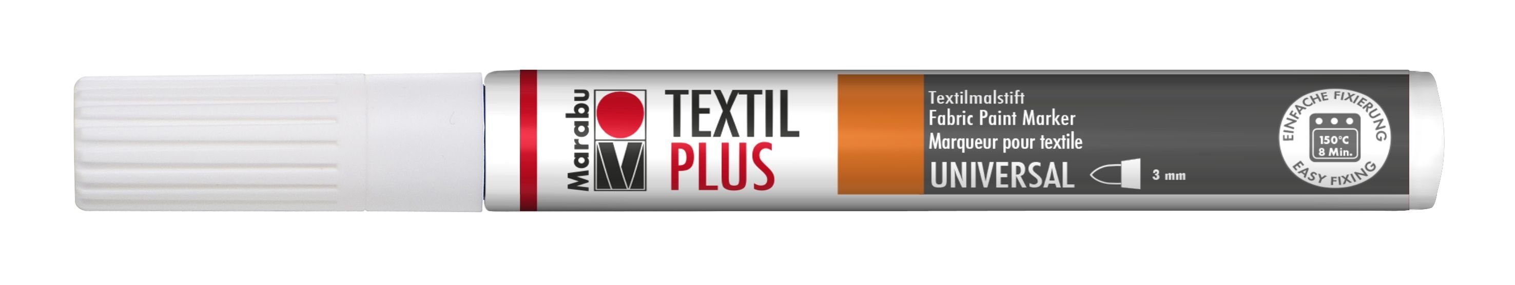 Marabu Marabu Textilmarker "Textil Painter Plus", weiß Tintenpatrone