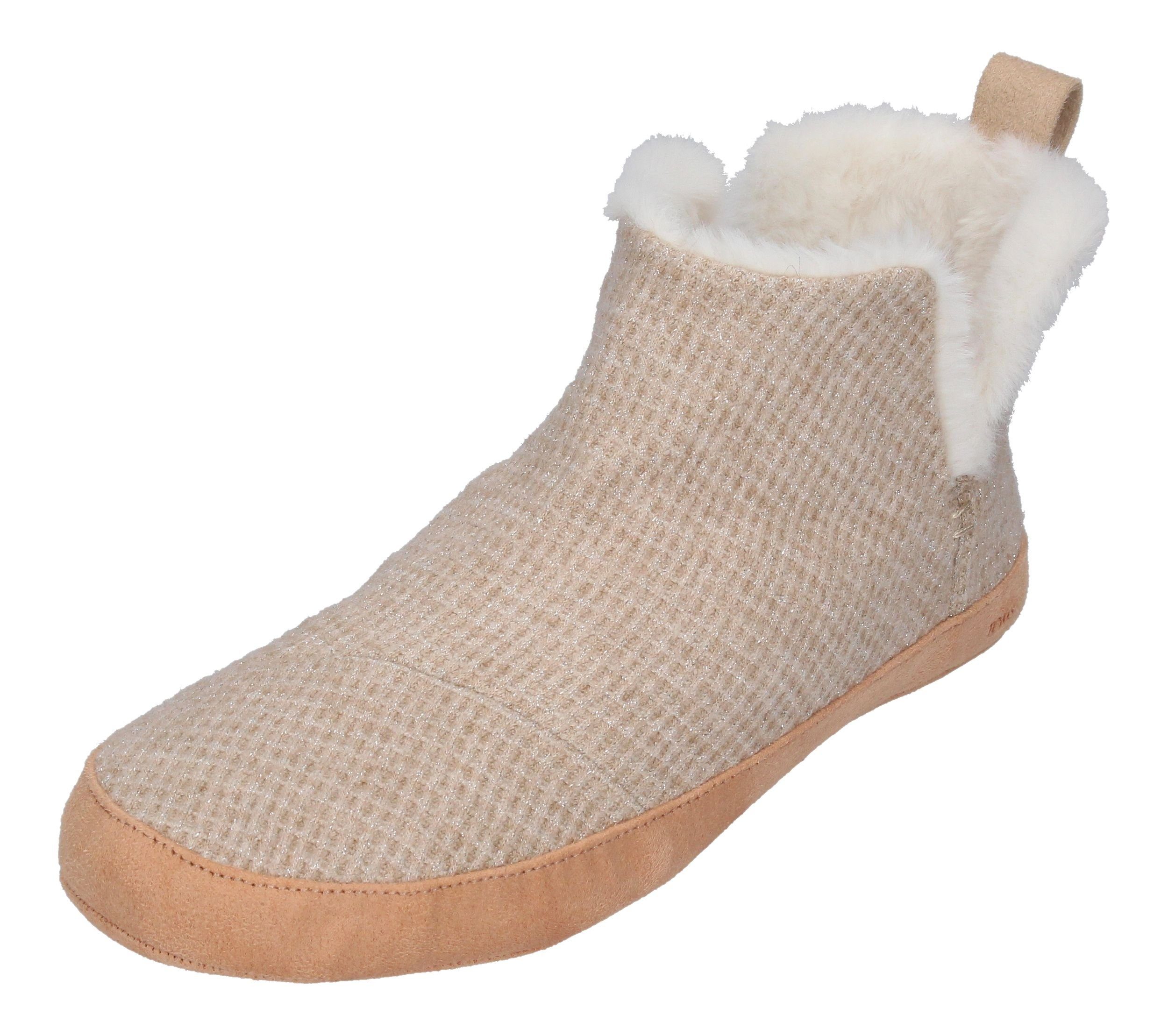 TOMS LOLA 10020153 Hausschuh Oatmeal Metallic