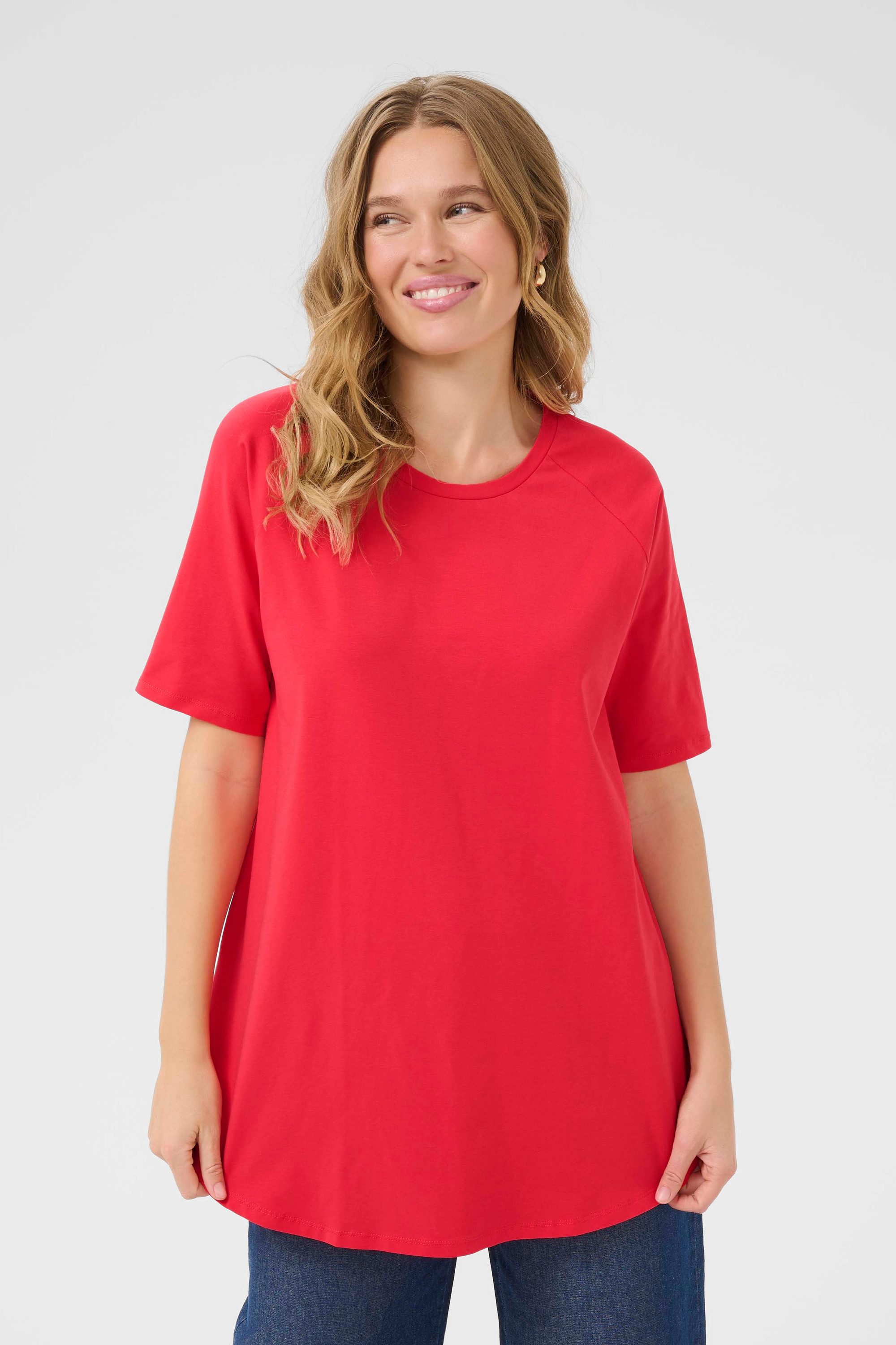 KAFFE Tunika Stricktunika BPjane