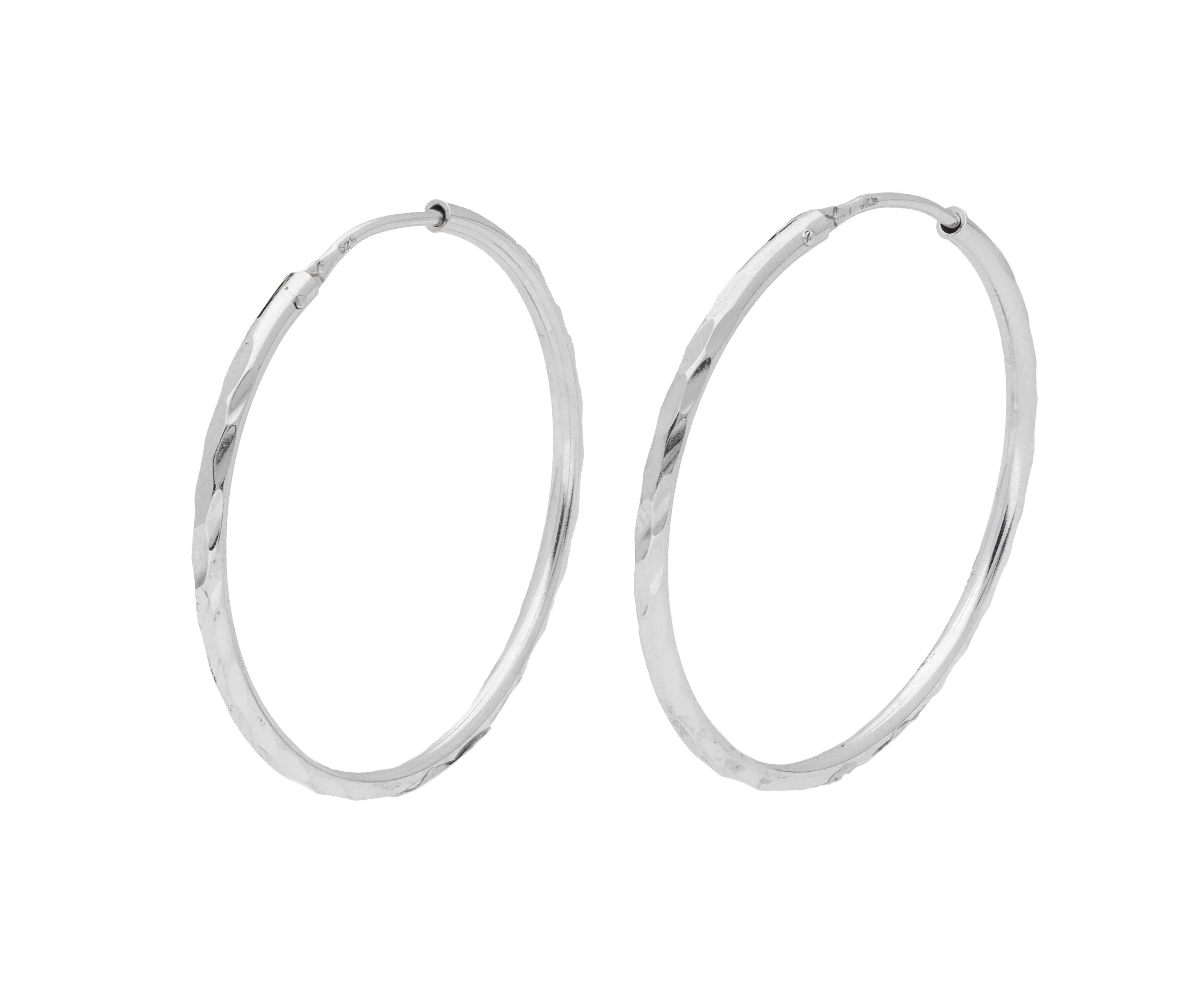 Vivance Paar Creolen Diamantiert – Bild 3 von 3