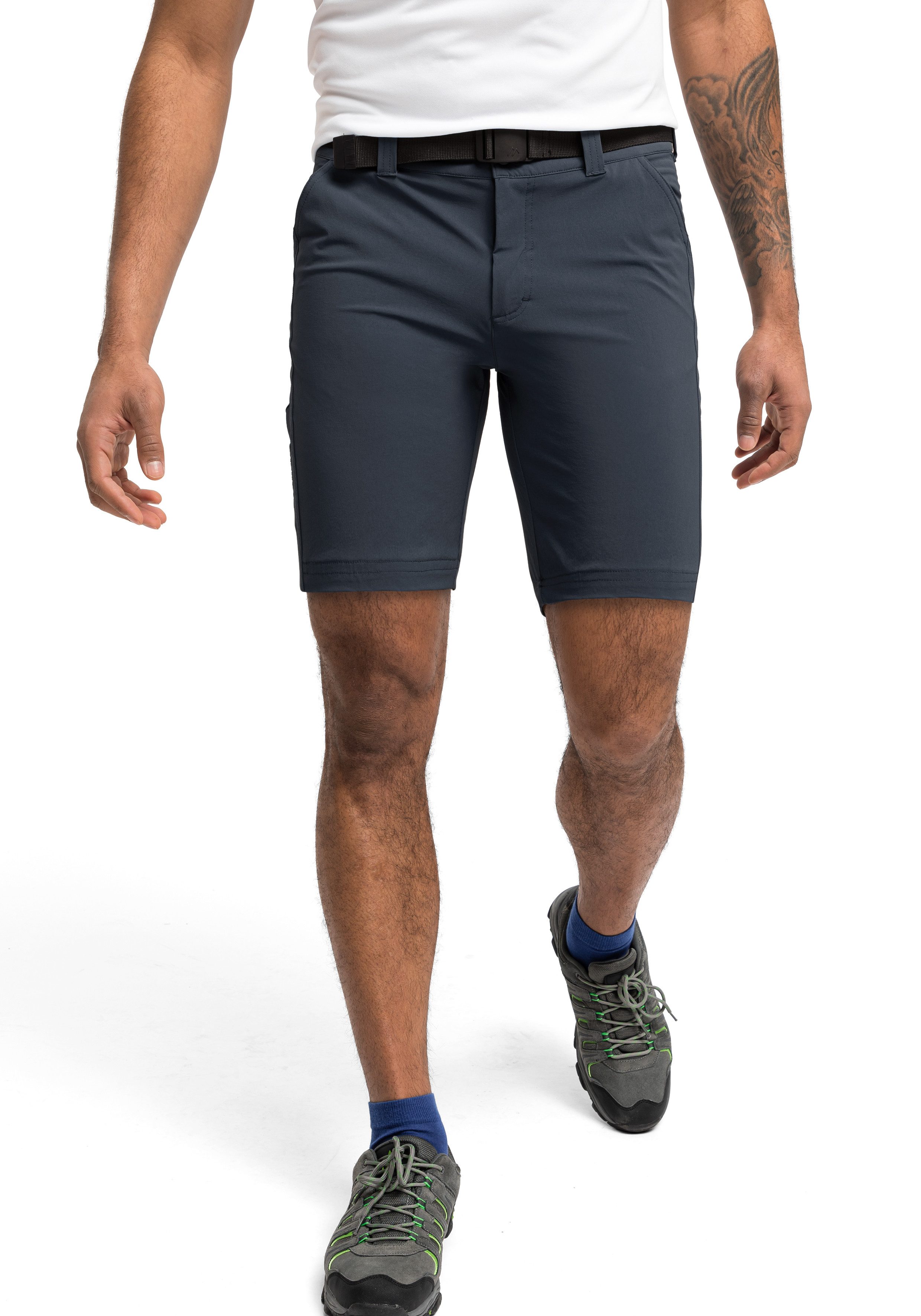 Maier Sports Funktionsshorts Nil Short M Herren Shorts, kurze Wanderhose, Outdoorhose 4 Taschen, Regular Fit
