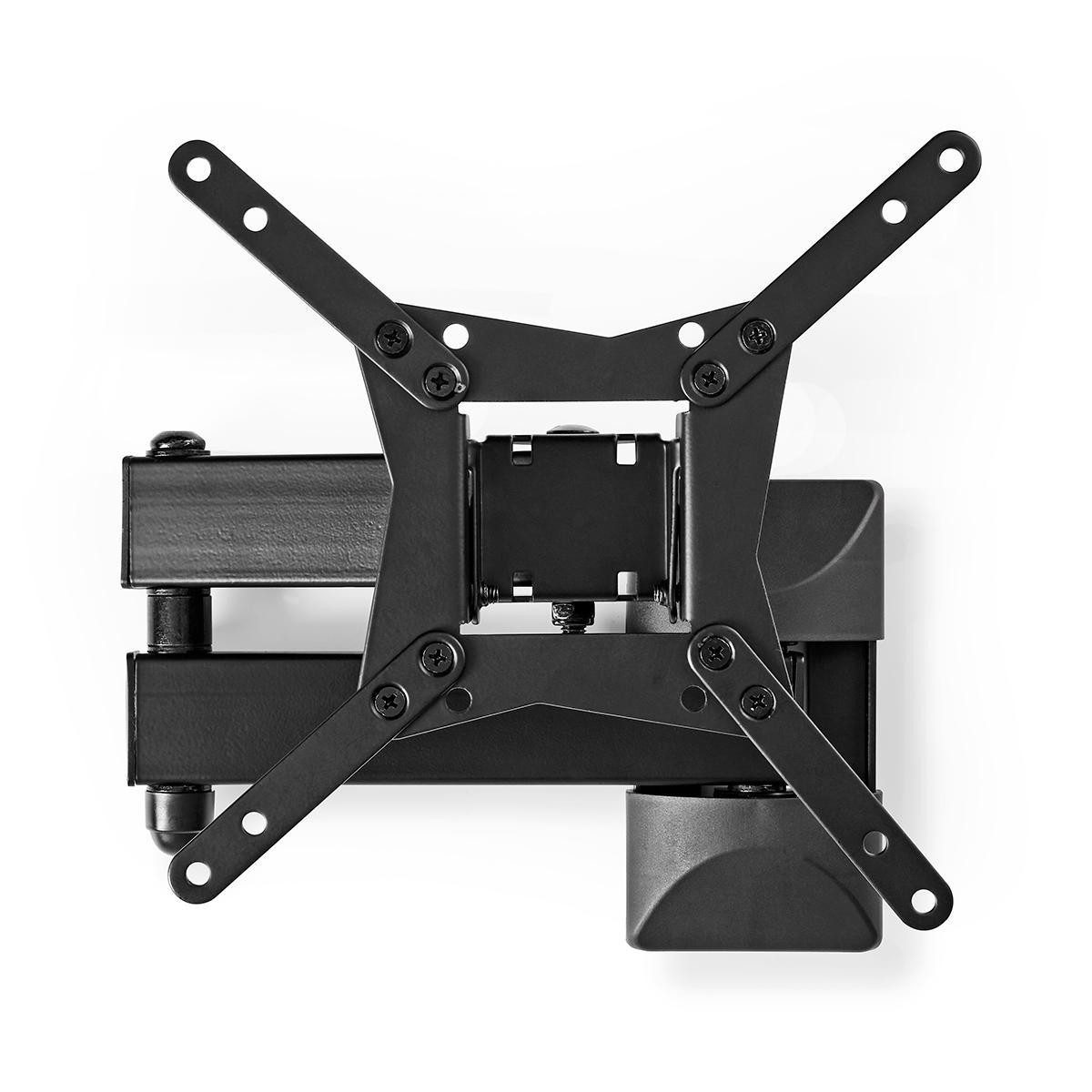Nedis TV-Wandhalterung TVWM31BK, (bis 32 Zoll, 1-tlg., Vollbeweglich, kippbar, drehbar für flexible Nutzung im Wohnraum)