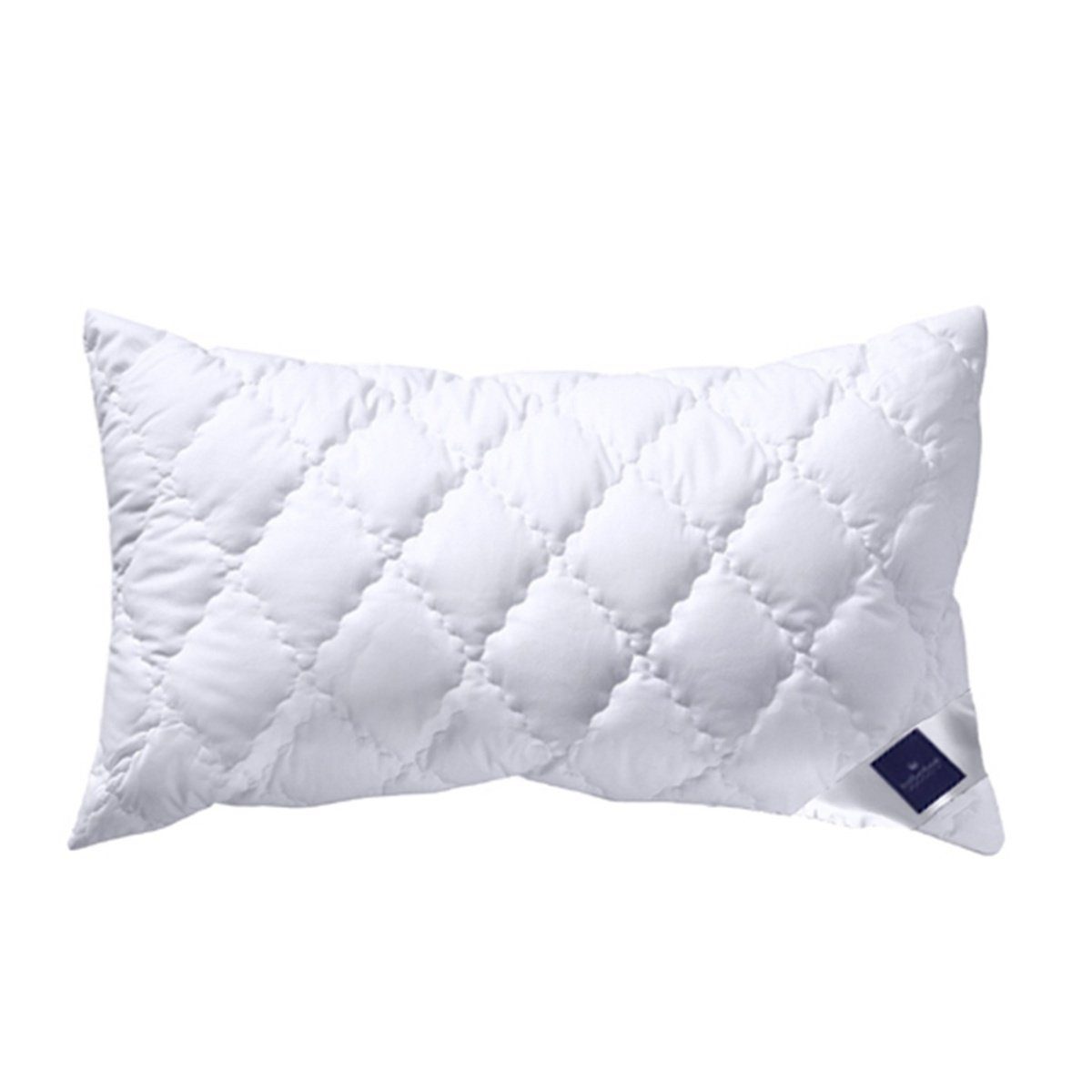 billerbeck Naturfaserkopfkissen, Füllung: 70% Polyester, 30% Viskose (Bambus Viskose-Bällchen), Bezug: Baumwolle, Seitenschläfer, Rückenschläfer, Füllung variabel