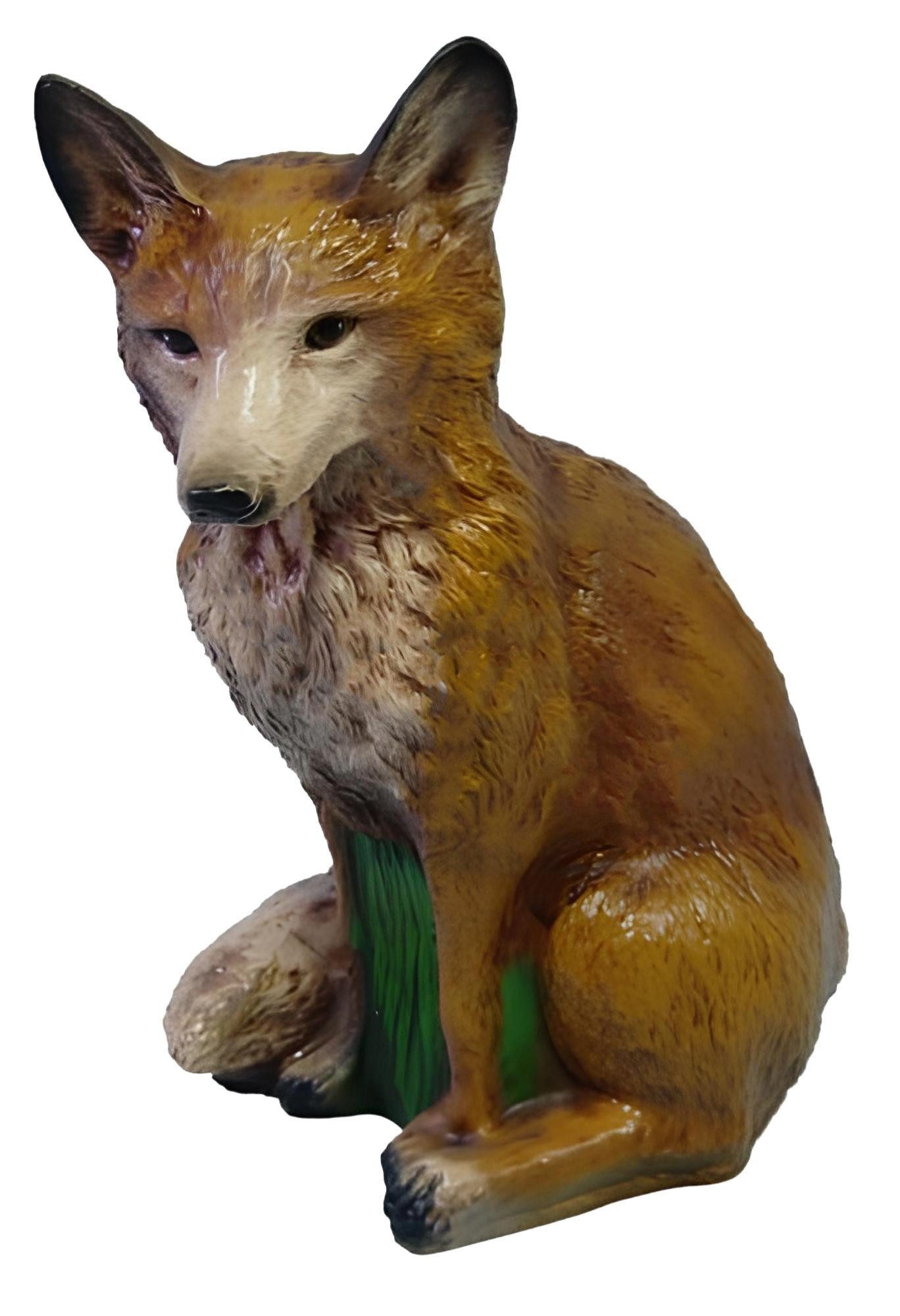 Xlmoebel Skulptur Fuchs Gartenfigur aus hochwertigem Material mit detailreichem Design (Skulptur), Hergestellt in Europa