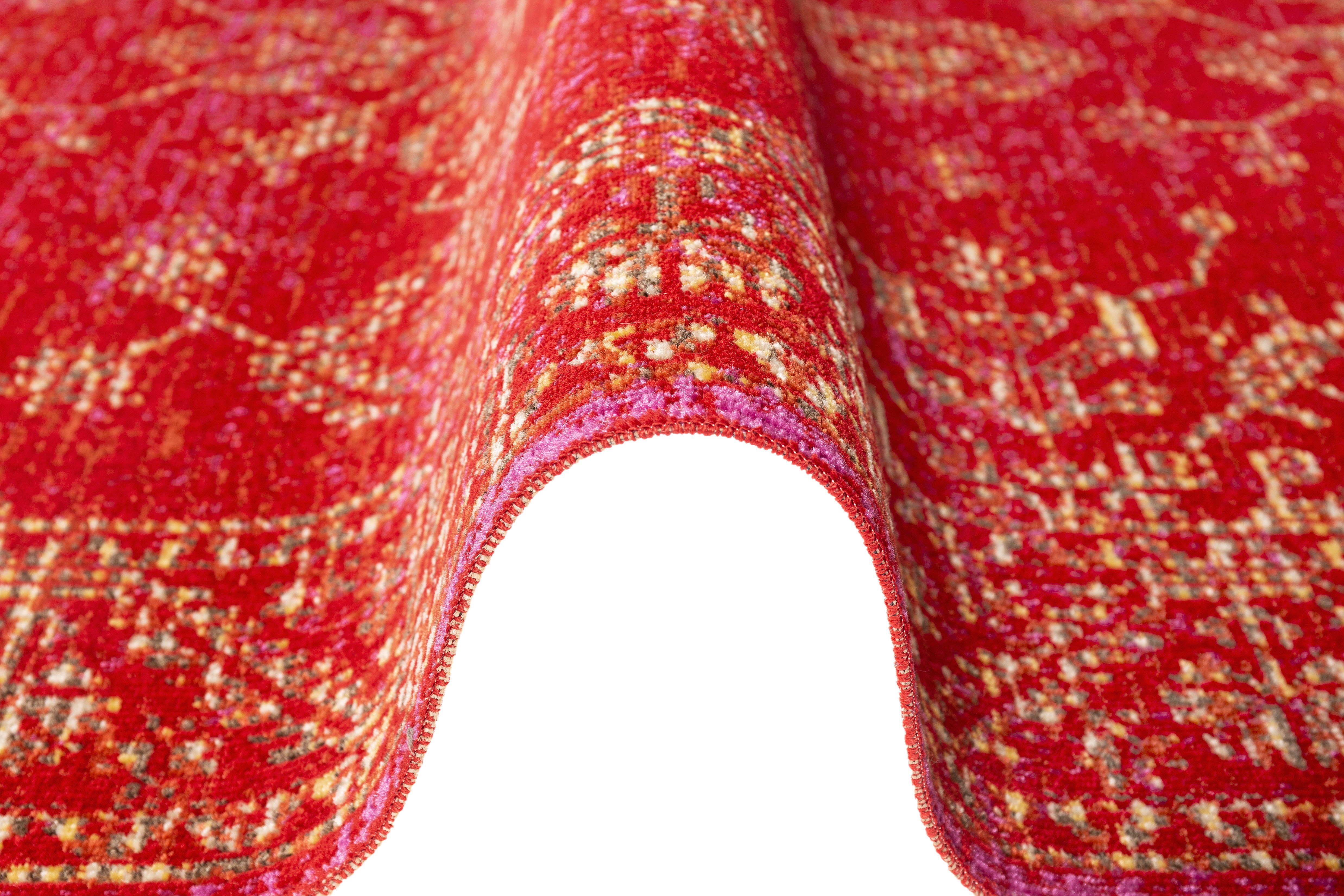 Teppich Bonnie, Andiamo, rechteckig, geeignet, Outdoor Höhe: In- 5 und rot Wohnzimmer mm