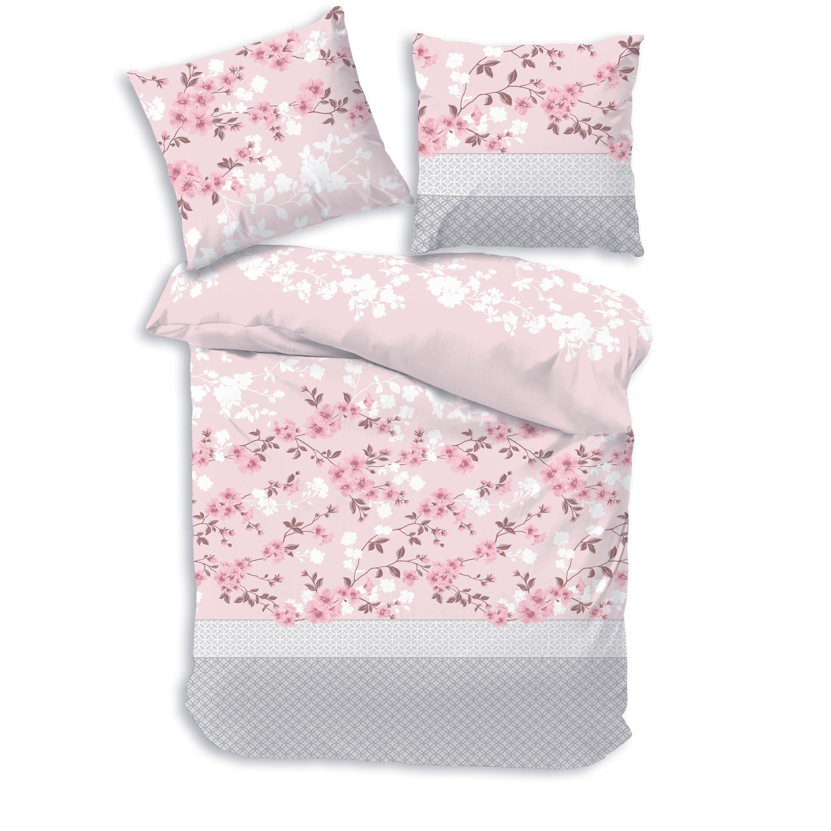 Träumschön Bettwäsche Premium Bettwäsche 135x200 oder 155x220 cm Baumwolle, günstig online kaufen