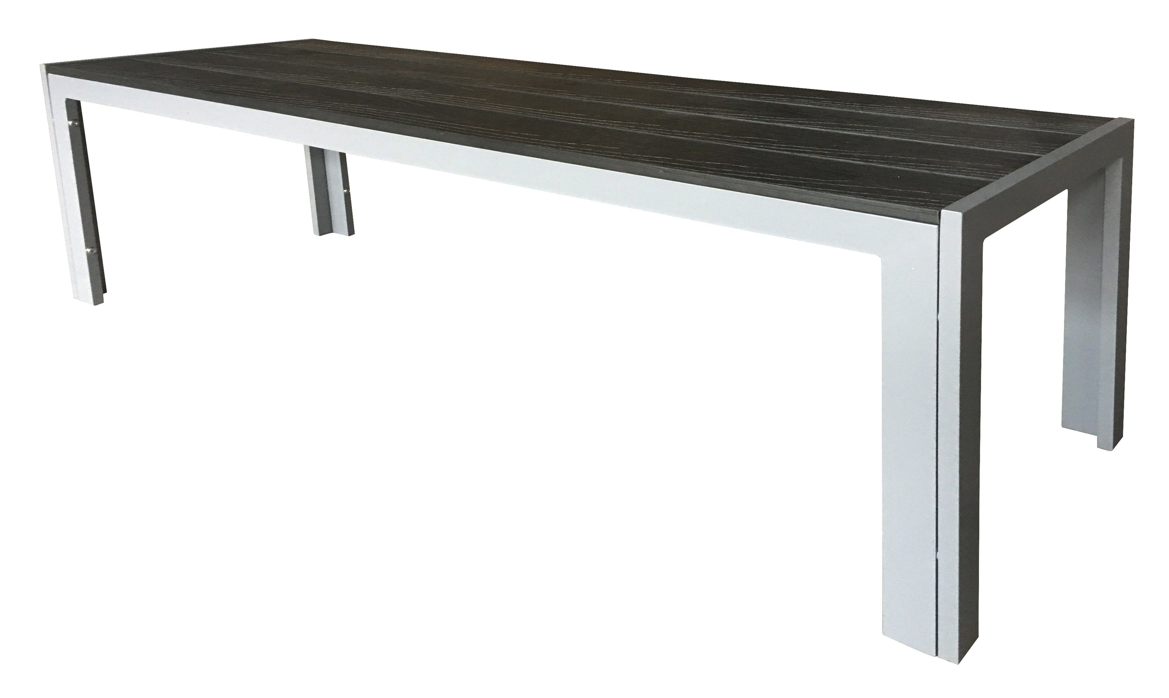 Pure Home & Garden Gartenbank FIRE Bank mit AluGestell und Nonwood