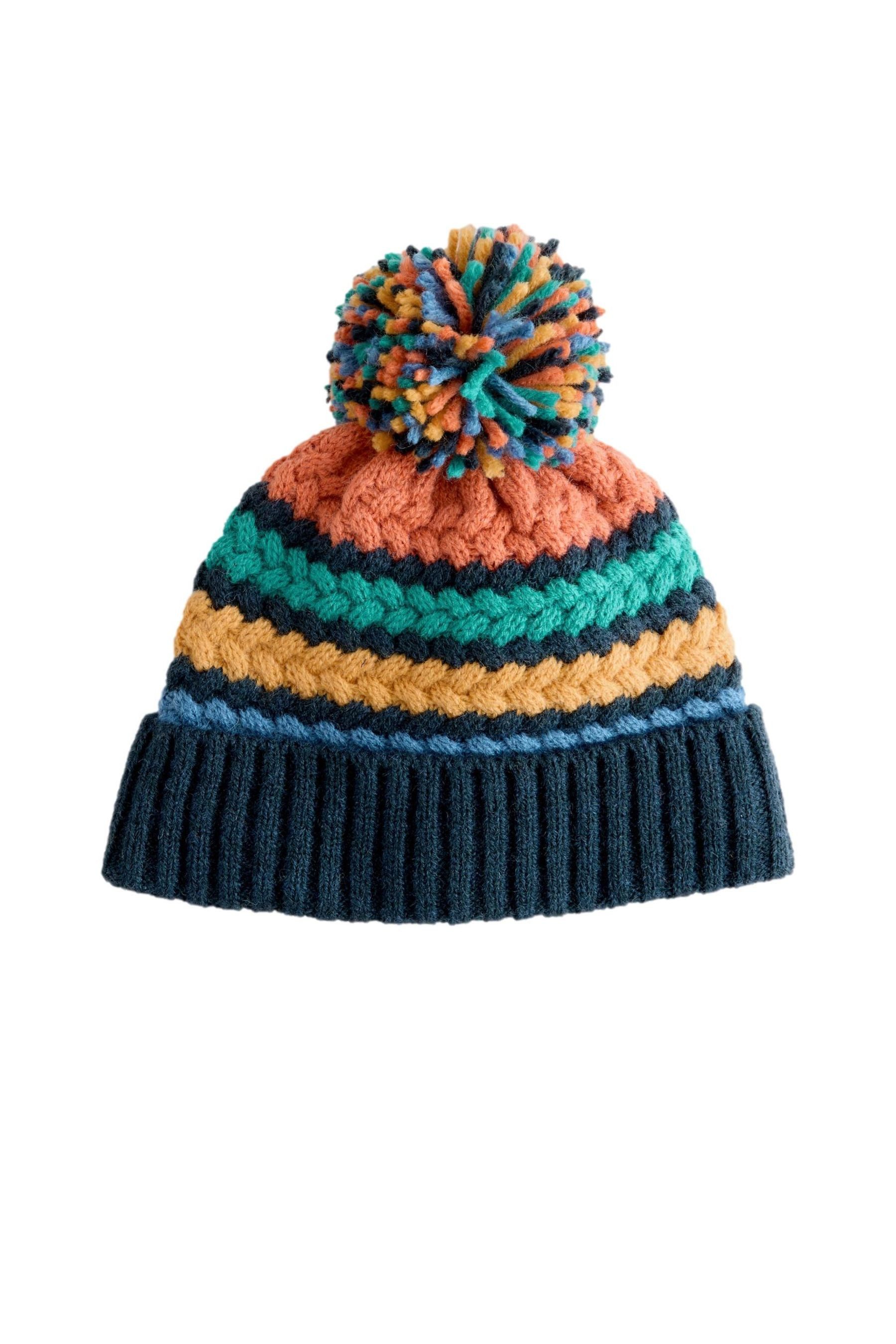 Next Bommelmütze Baby-Strickmütze mit Bommel (1-St)