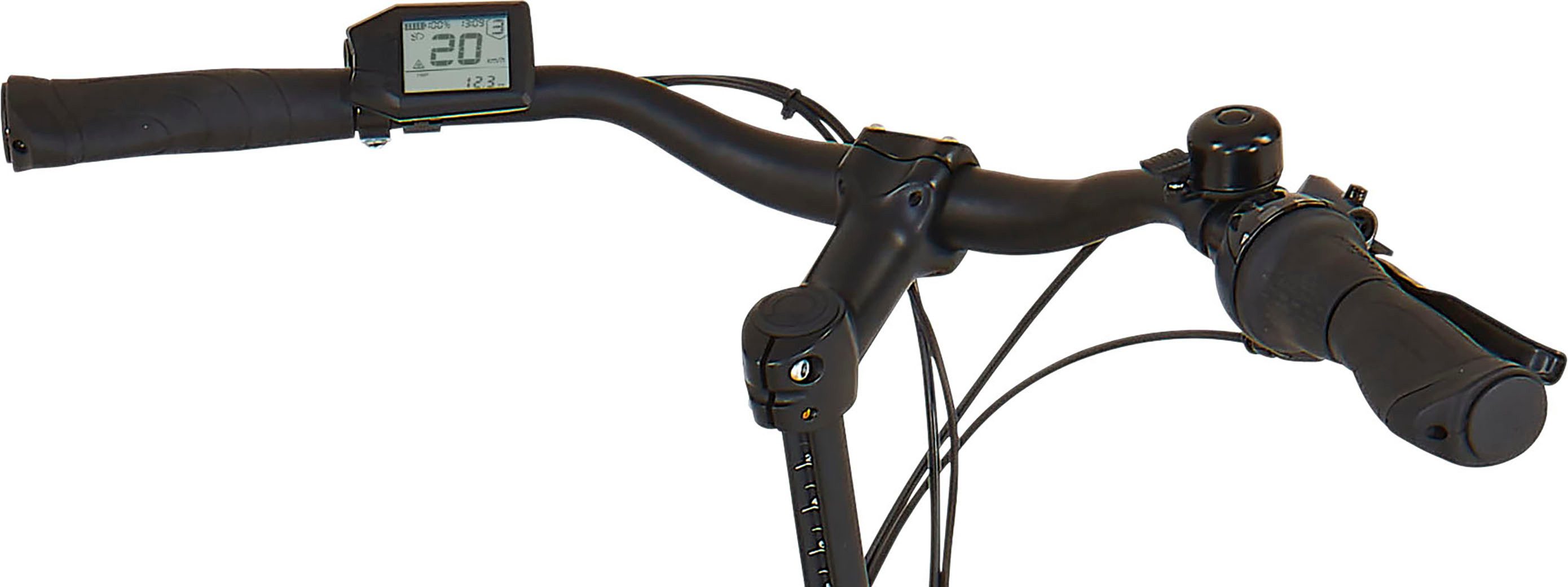 Prophete E-Bike Urbanbike Urbanicer 3.8, 7-speed Shimano Nexus derailleur, hub gears, mid-drive motor, 360 Wh, pedelec, electric bicycle for women and men