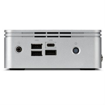 TERRA PC-Micro 6000_V4 GREENLINE Barebone-PC (Intel Core i5, Intel HD Graphics 620, 8 GB RAM, passiver CPU-Kühler, Farbe Weiß)