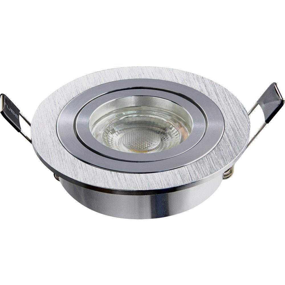 HEITRONIC Einbauleuchte Heitronic 500591 DL7801 Einbauleuchte LED LED fest eingebaut 8 W Alu