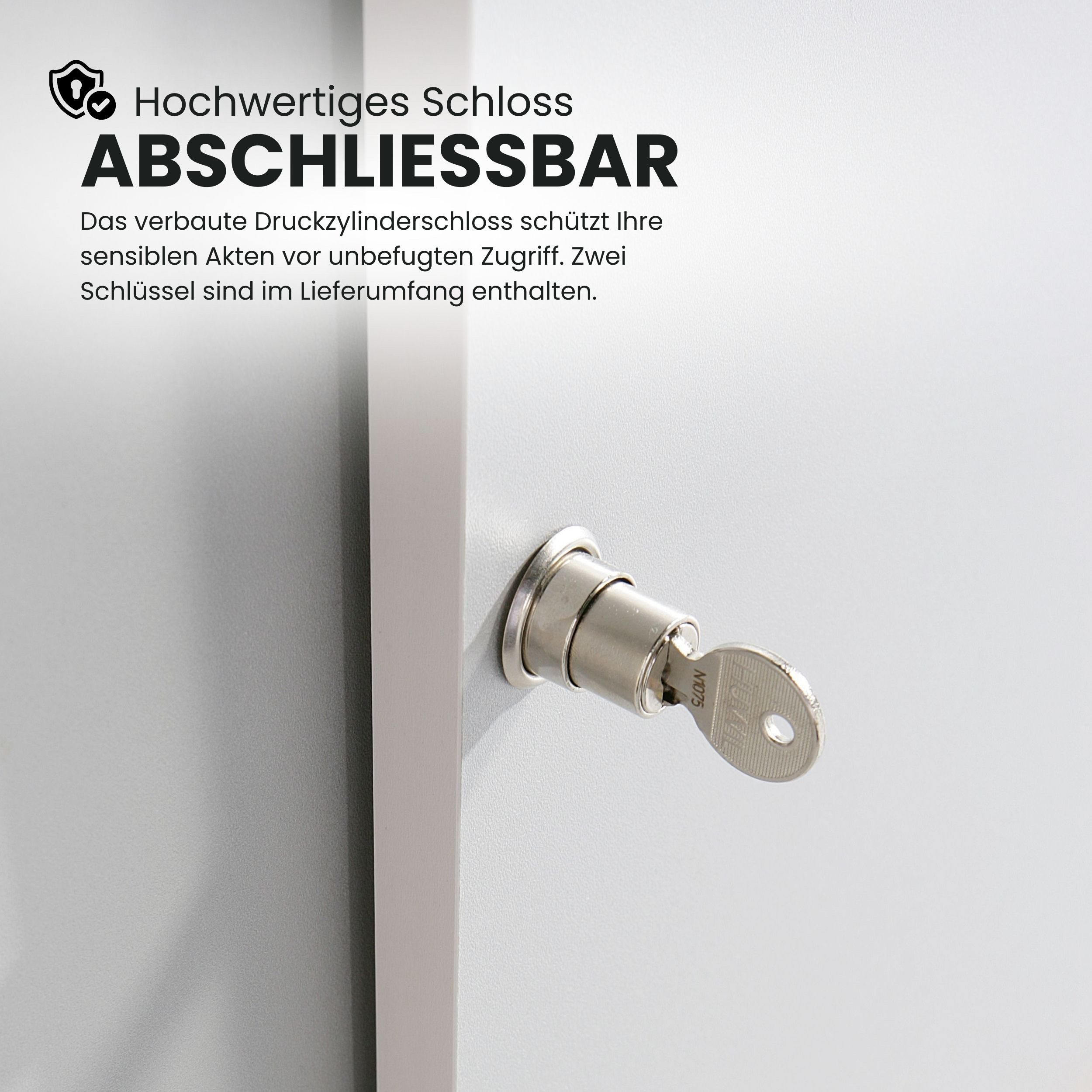 bümö Aktenschrank office Schiebetürenschrank Dekor: Graphit/Buche günstig online kaufen