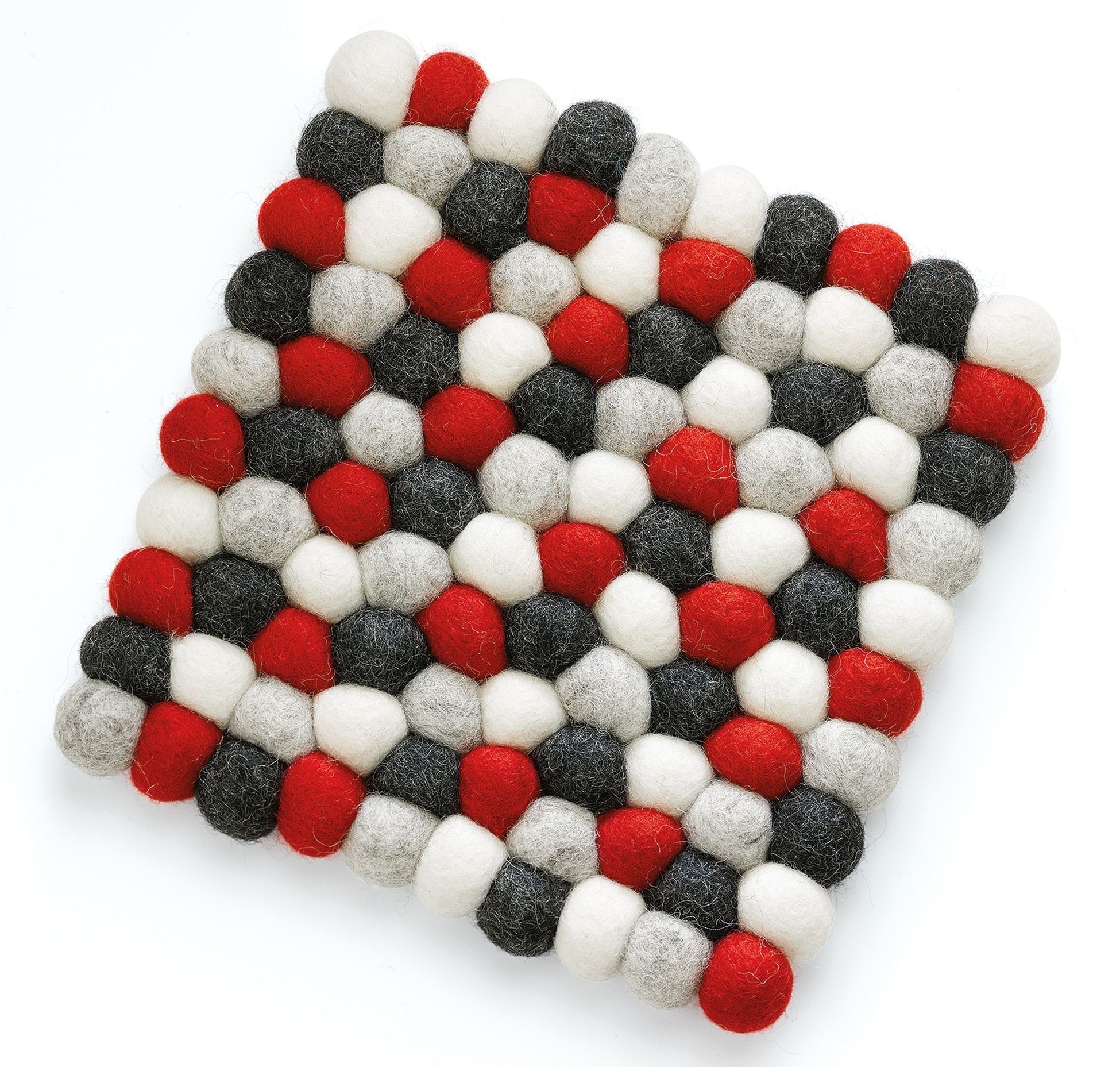 Cilio Подставка Подставки Quadratisch 21x21cm Schafwolle Filz bis 100 Grad Cilio