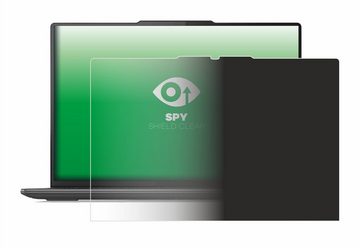 upscreen Blickschutzfolie für Lenovo Yoga Pro 9i Gen 8 16", Displayschutzfolie, Blaulichtfilter Privacy Folie Schutzfolie Sichtschutz klar Anti-Spy