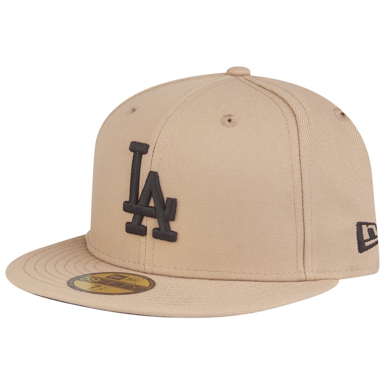 MLB Cap Fitted Era 59Fifty Beige Angeles New Dodgers Los